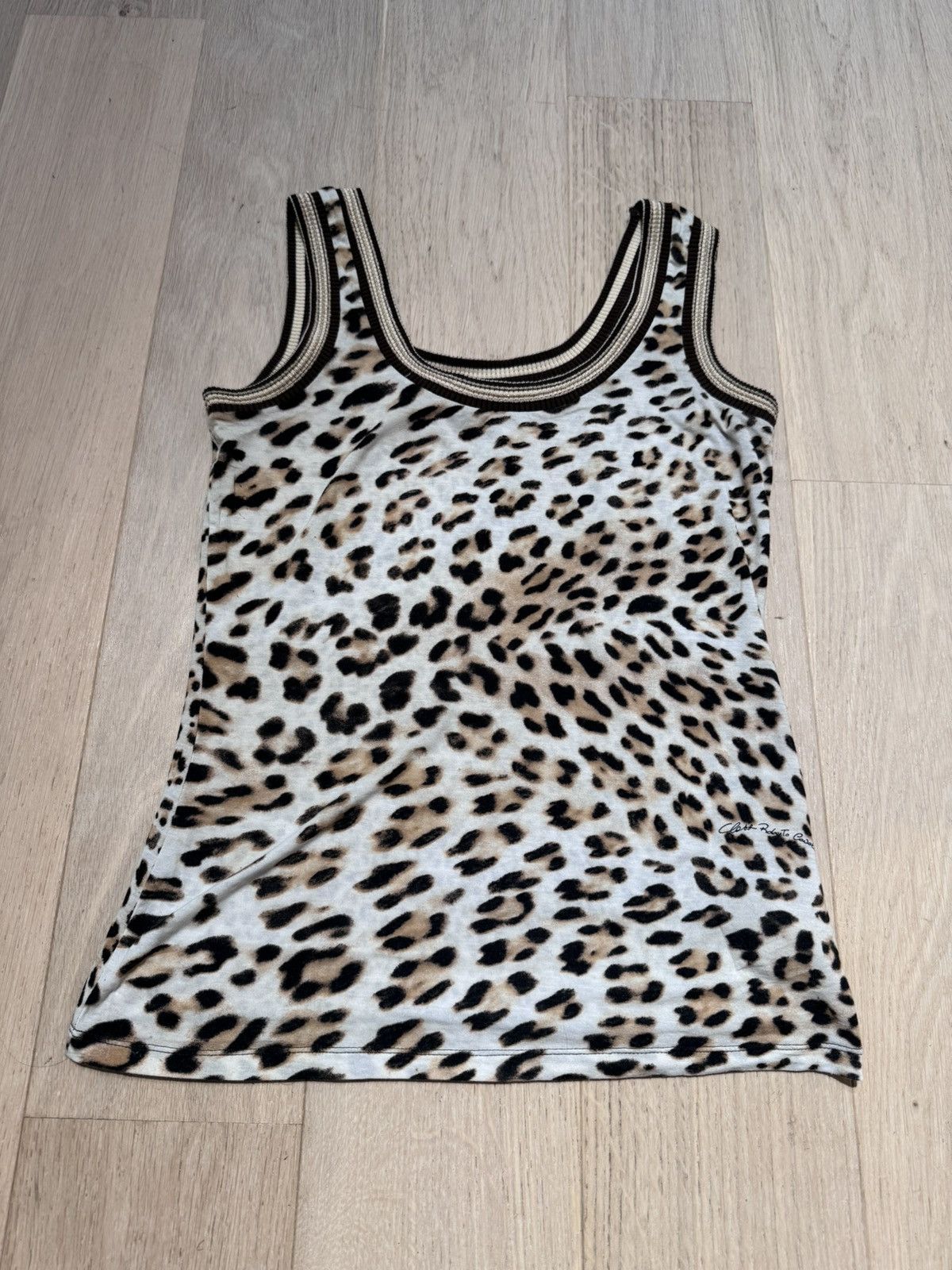 Roberto Cavalli Sexy leopard tank top Size M / US 6-8 / IT 42-44 - 1 Thumbnail