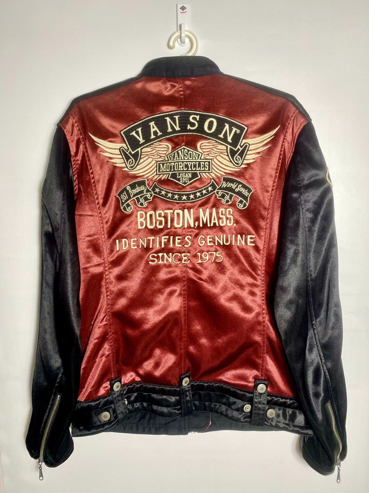 Vanson Leathers Vanson Racing Jacket Size US L / EU 52-54 / 3 - 3 Thumbnail