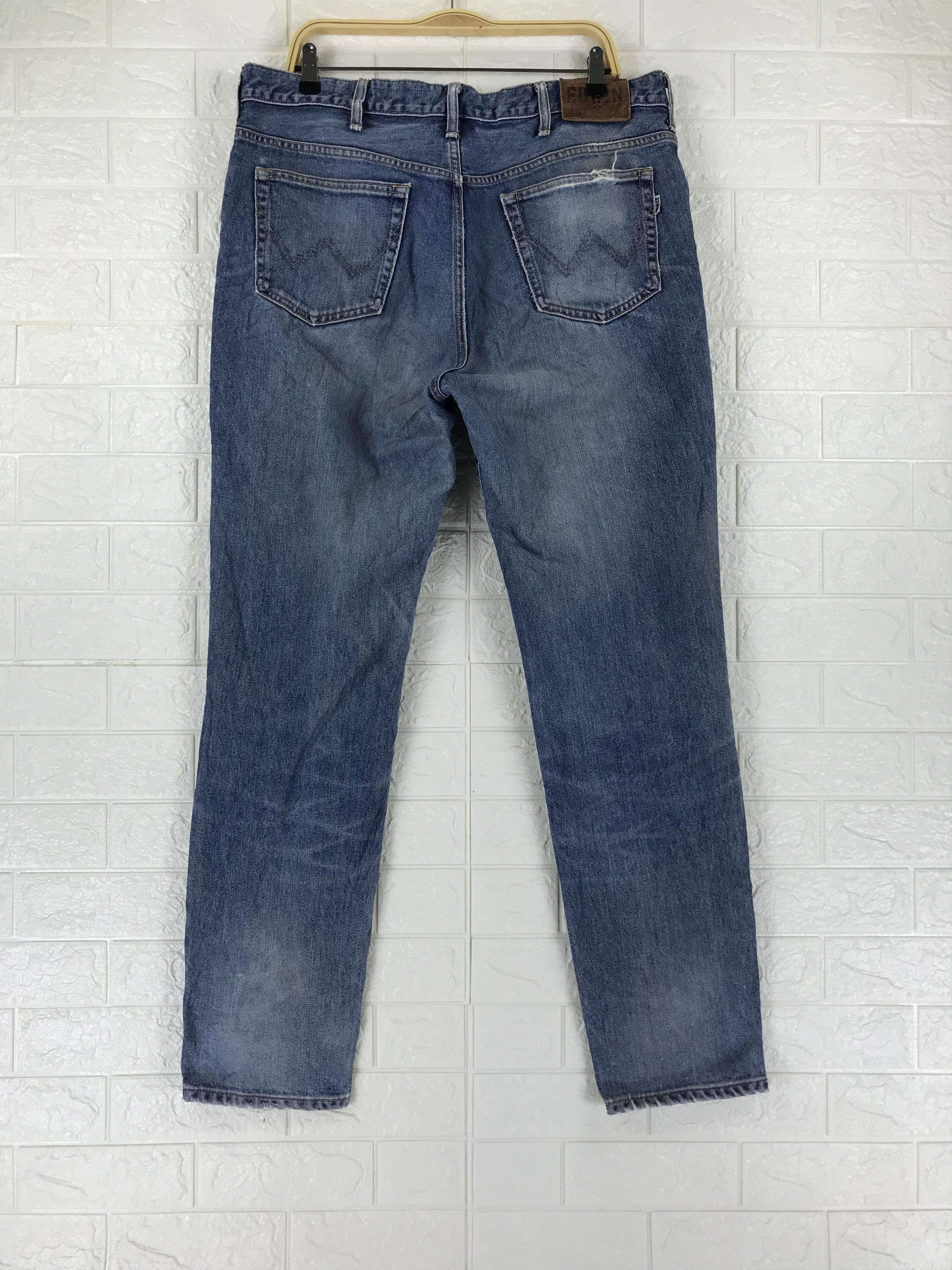 Edwin Vintage Edwin 407 Distressed Jeans Size US 38 / EU 54 - 5 Thumbnail