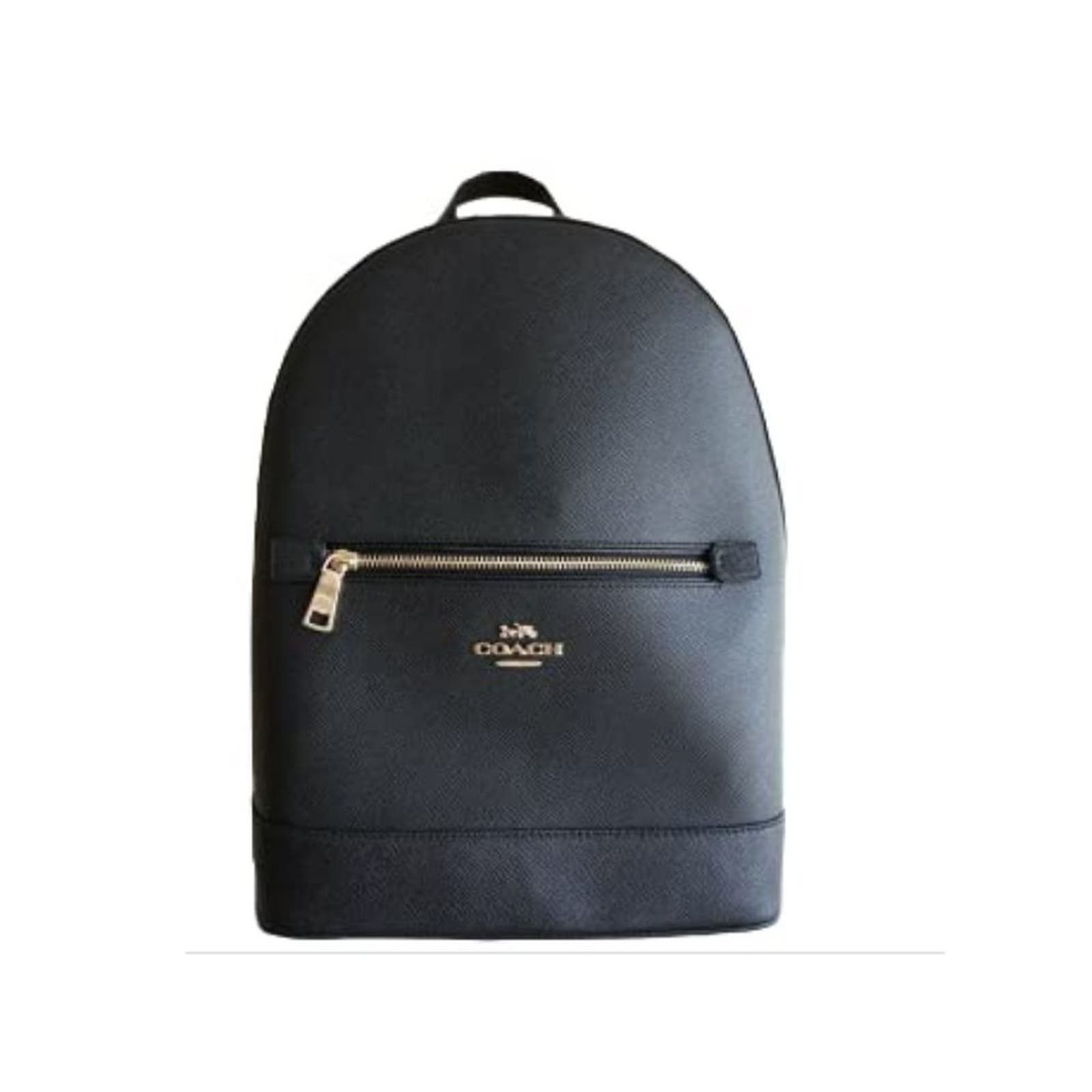 image of Coach Women's Kenley Backpack Cross Grain Leather -Black O S