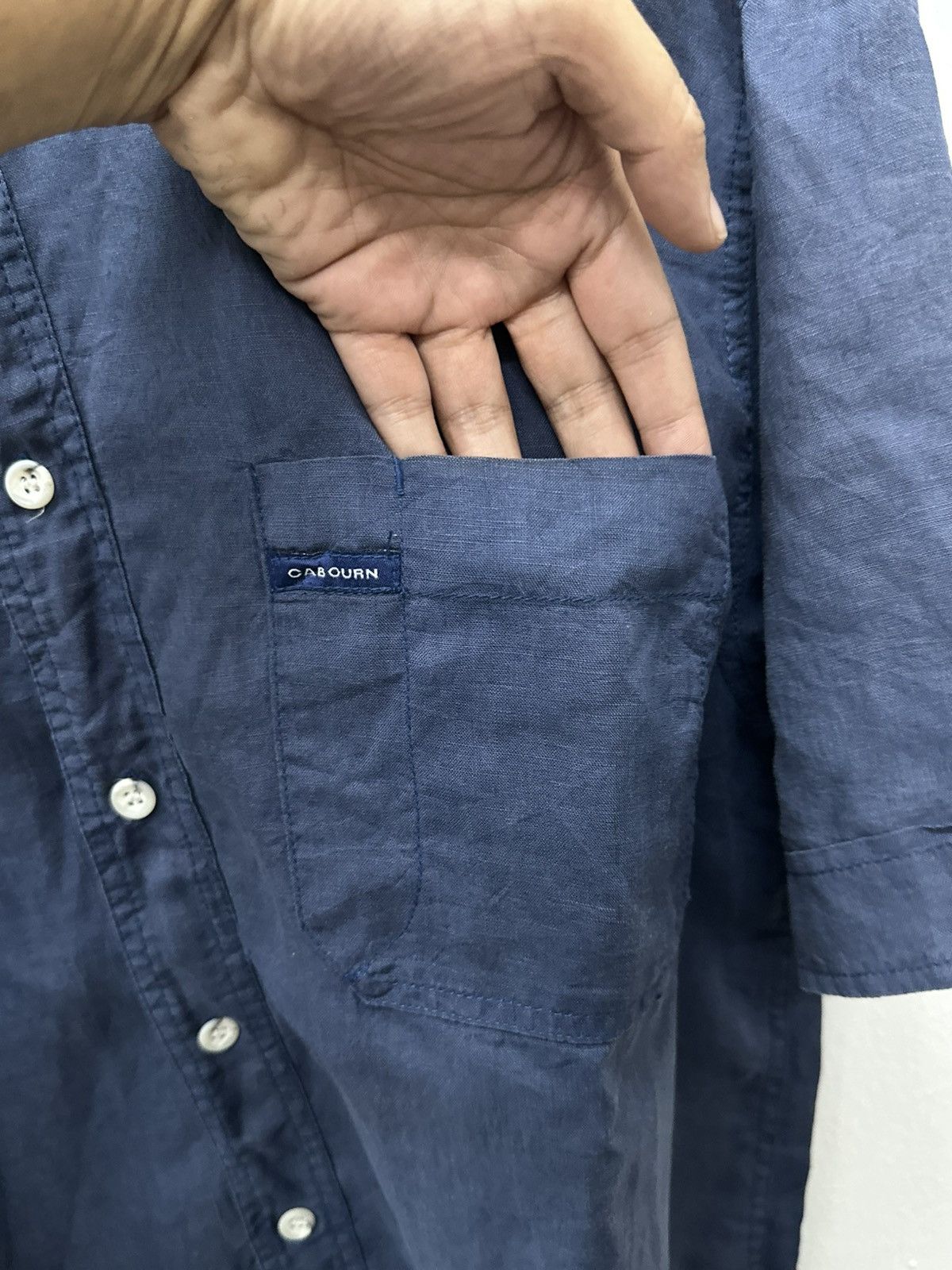 Nigel Cabourn Authentic Nigel Cabourn 100% Hemp Button Up Shirt Size US M / EU 48-50 / 2 - 13 Thumbnail
