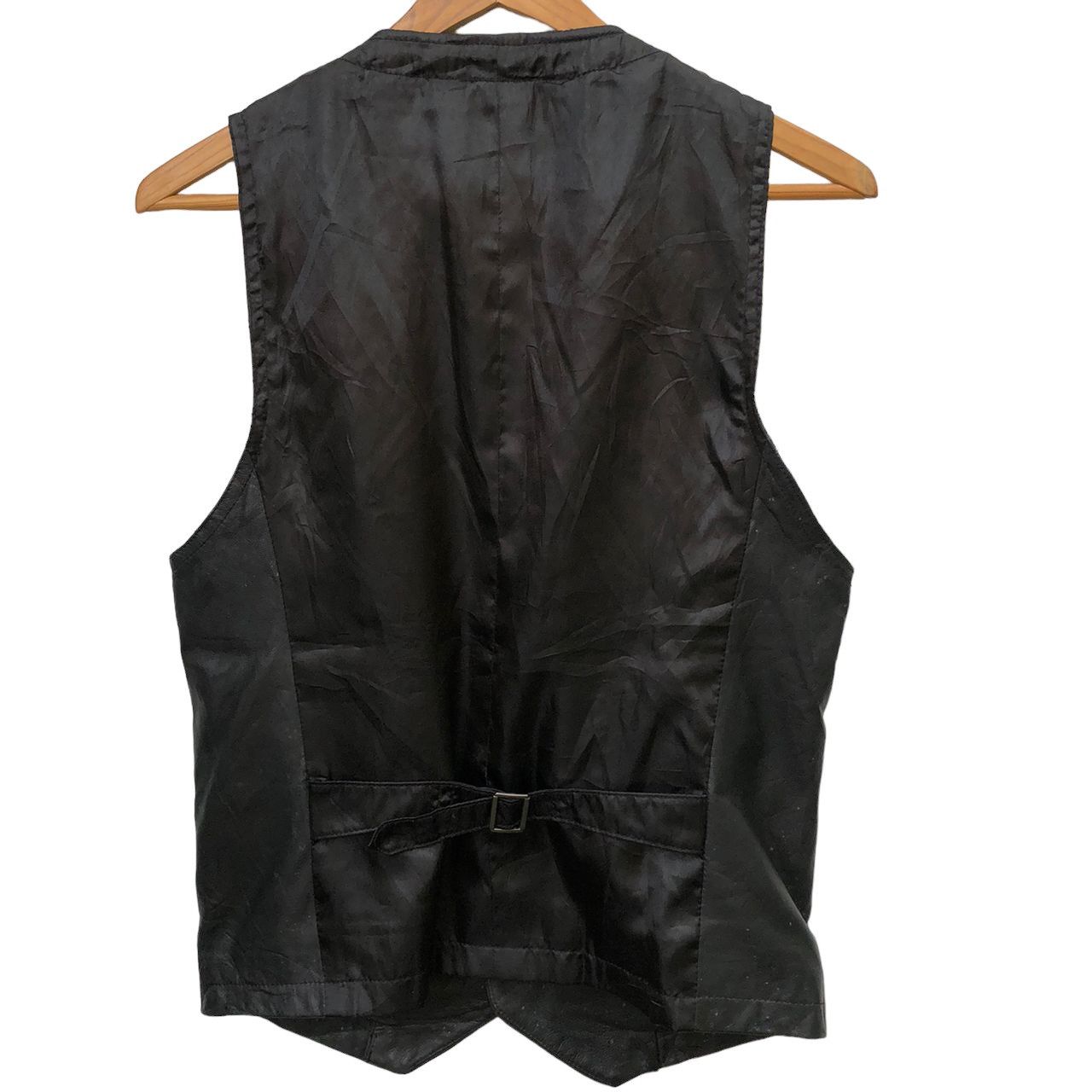 Japanese Brand × Leather × Vanquish Vintage Leather Vest by Vanquish Tokyo Size US S / EU 44-46 / 1 - 2 Thumbnail
