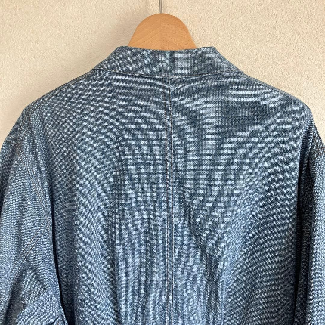 Taiga Takahashi TAIGA TAKAHASHI Lot401 Engineer Coat Blue 38 Size US S / EU 44-46 / 1 - 6 Thumbnail