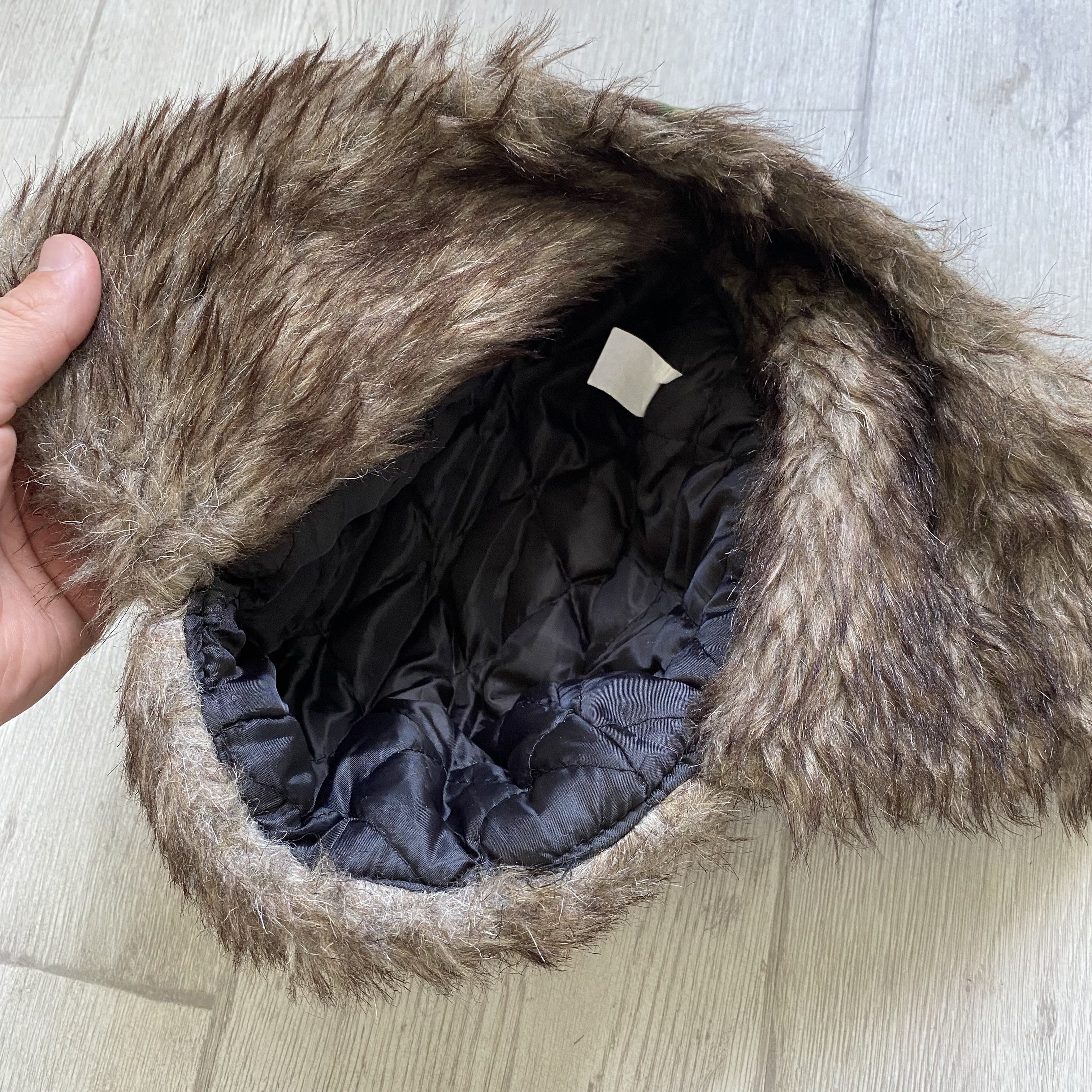 Carhartt 🥶Carhartt style Vintage 90s Trapper Fur Ushanka Winter Hat Size ONE SIZE - 5 Thumbnail