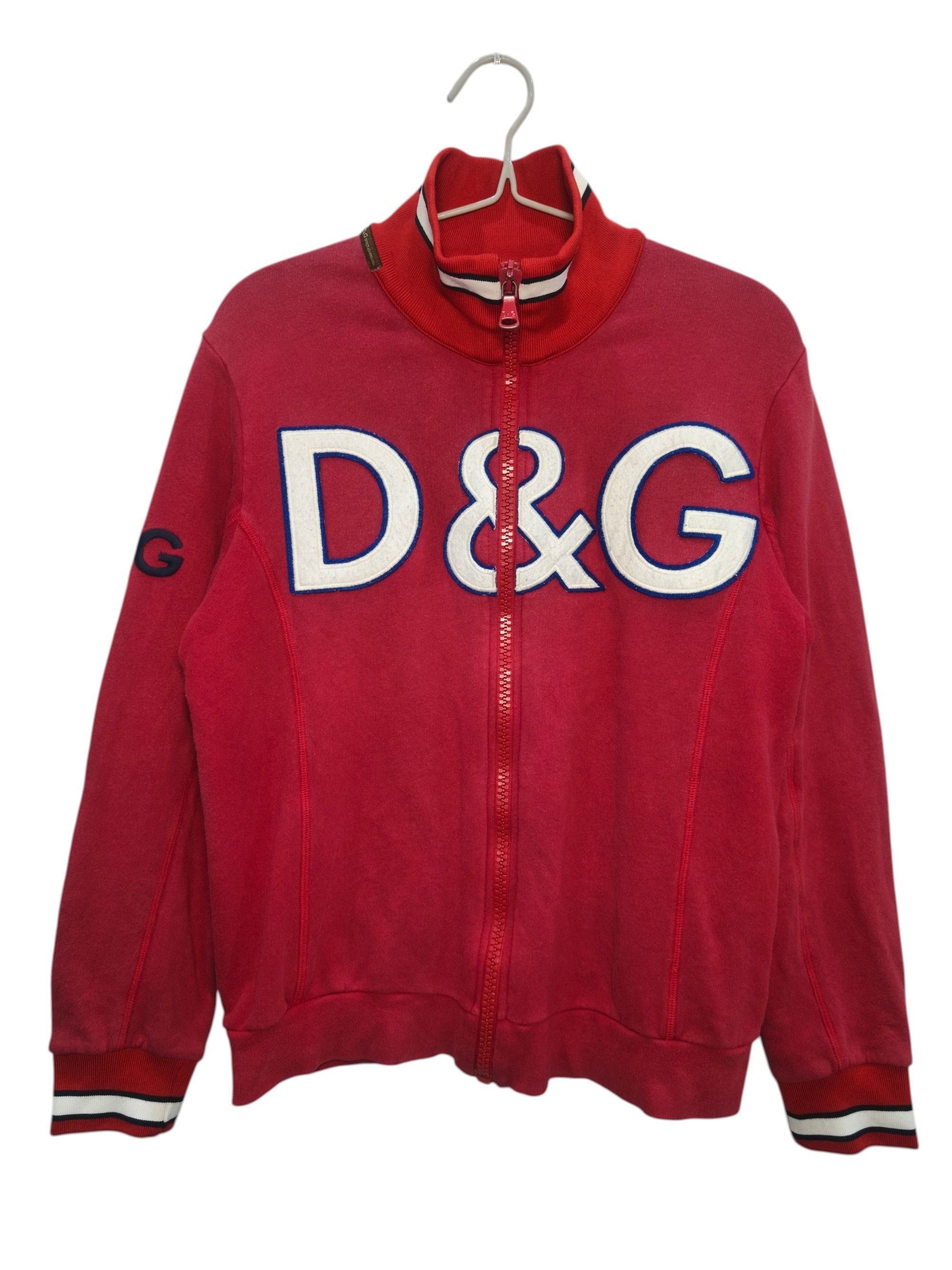 Dolce & Gabbana D&G Big Logo Zip-up Jacket Size S / US 4 / IT 40 - 1 Thumbnail