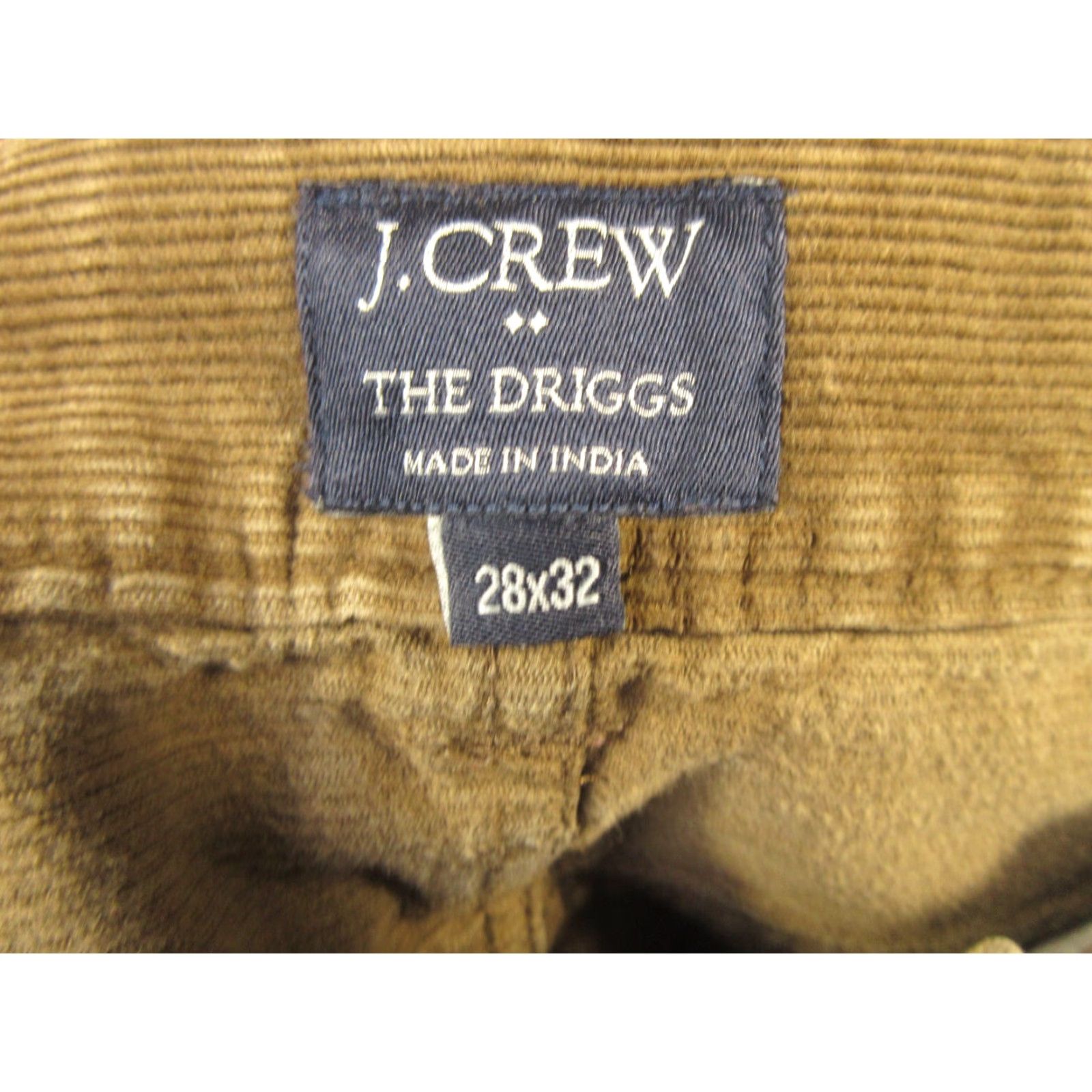 J.Crew J.CREW Corduroy Pants Women's 28x32 Brown Slim Straight Chino Vintage Size 28" / US 6 / IT 42 - 3 Thumbnail