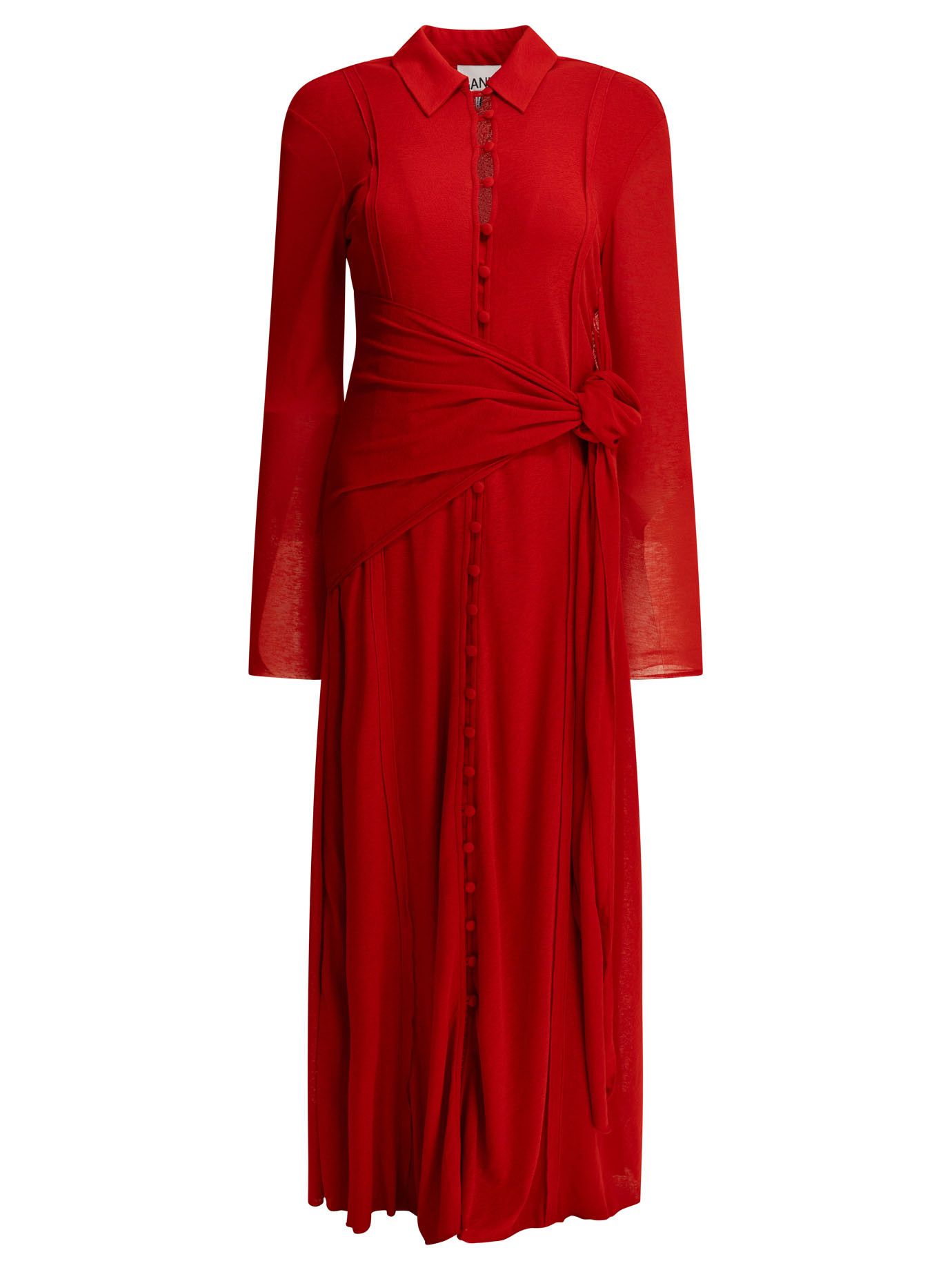 Ganni Long Chemise Dress Size XS / US 0-2 / IT 36-38 - 1 Thumbnail