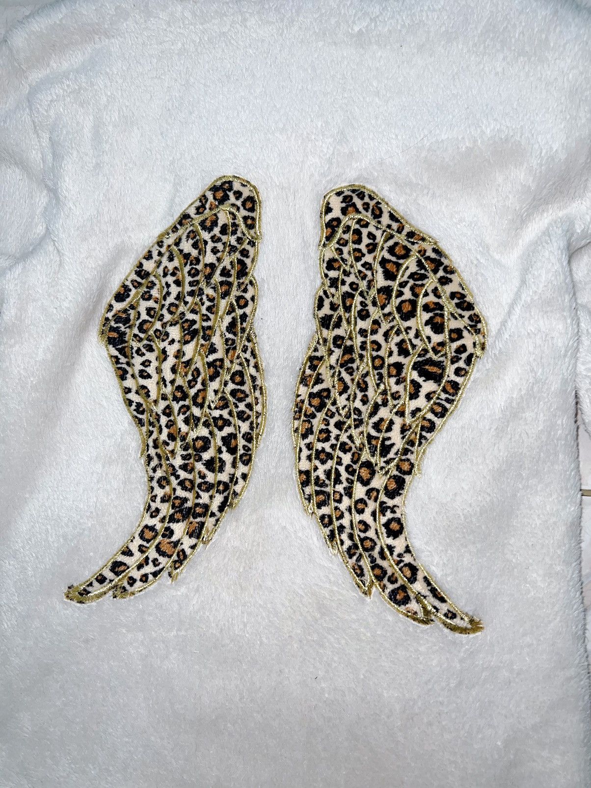 Japanese Brand Y2K Fluffy cotton leopard wings hoodie zip up 🐆 Size M / US 6-8 / IT 42-44 - 6 Thumbnail