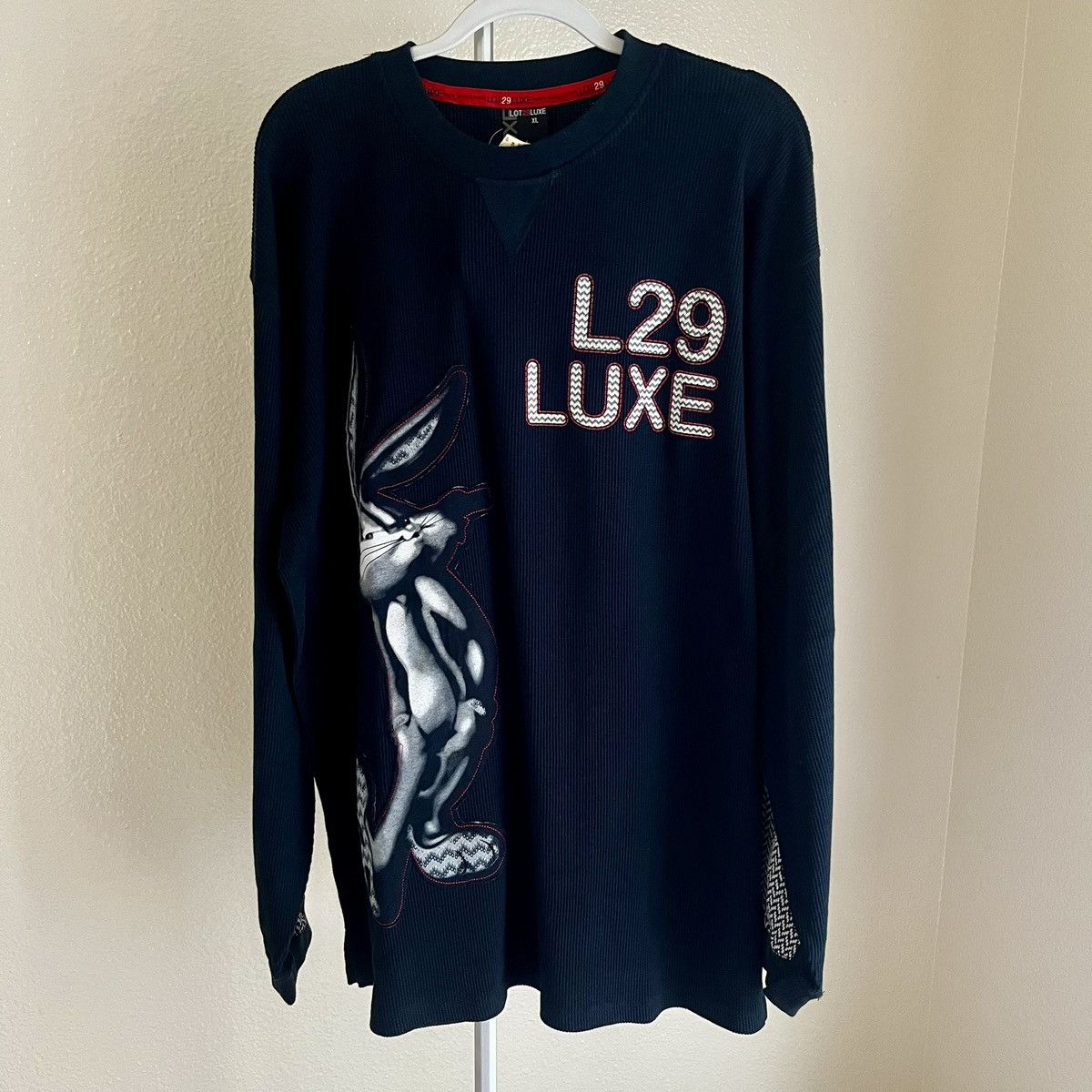 Other Vtg Y2K Lot 29 Luxe Looney Tunes Graphic Long Sleeve XL NWT Size US XL / EU 56 / 4 - 1 Thumbnail