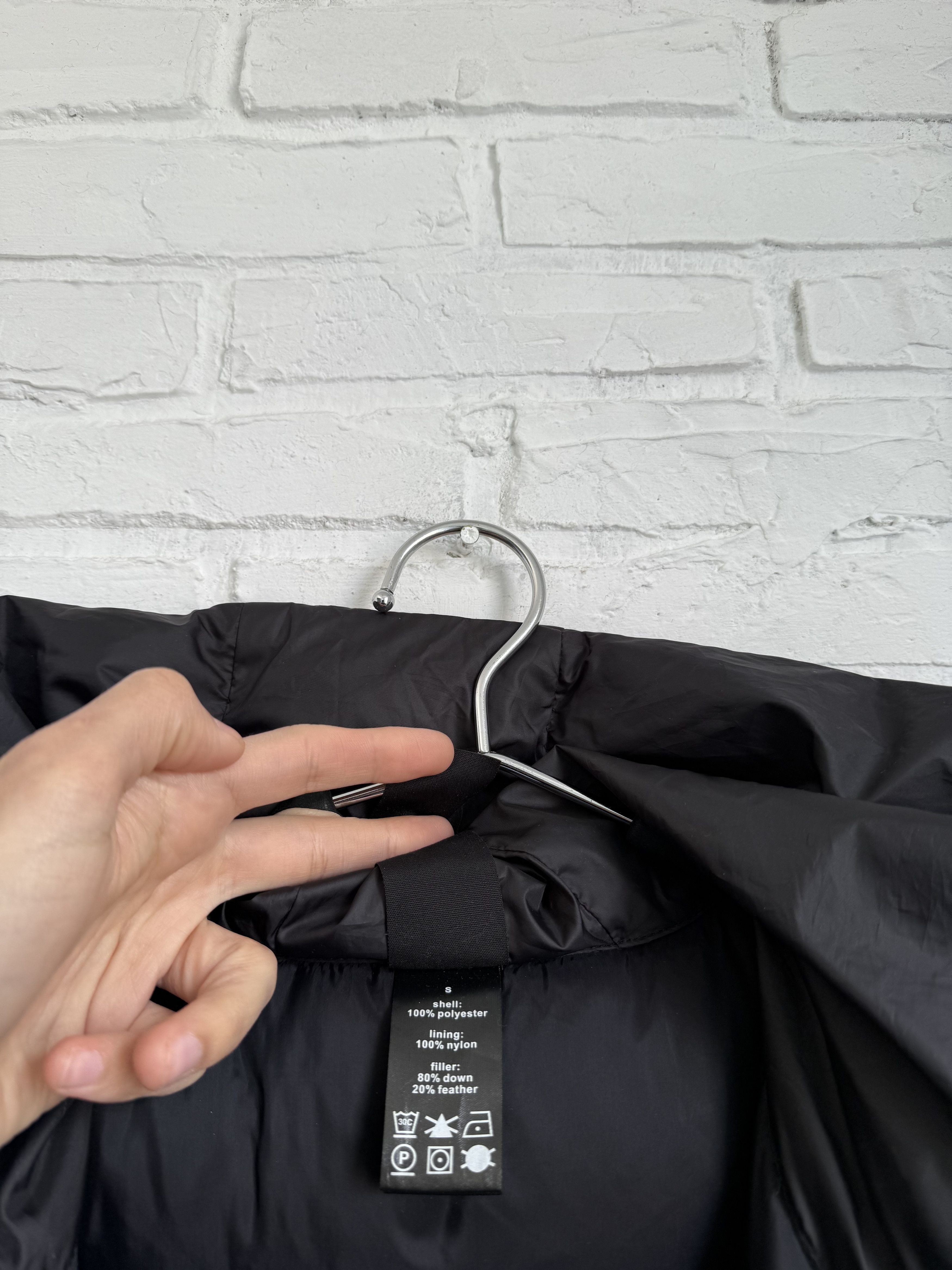 Rundholz Rundholz black oversized puffer down jacket Size S / US 4 / IT 40 - 4 Thumbnail