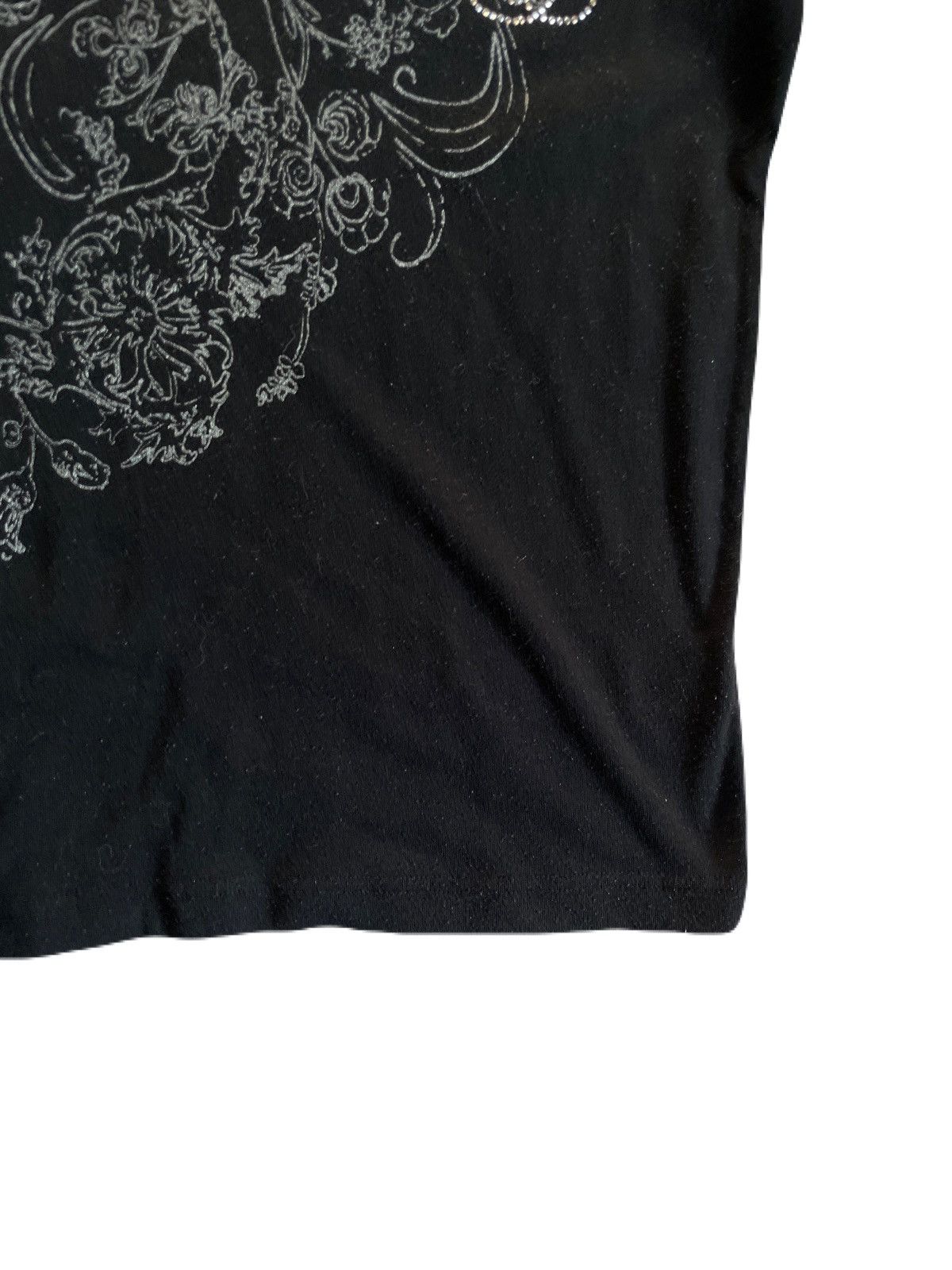 If Six Was Nine 2000s Japanese archive Vkei Glitter Floral 3/4 Sleeve Tee Size US S / EU 44-46 / 1 - 6 Thumbnail