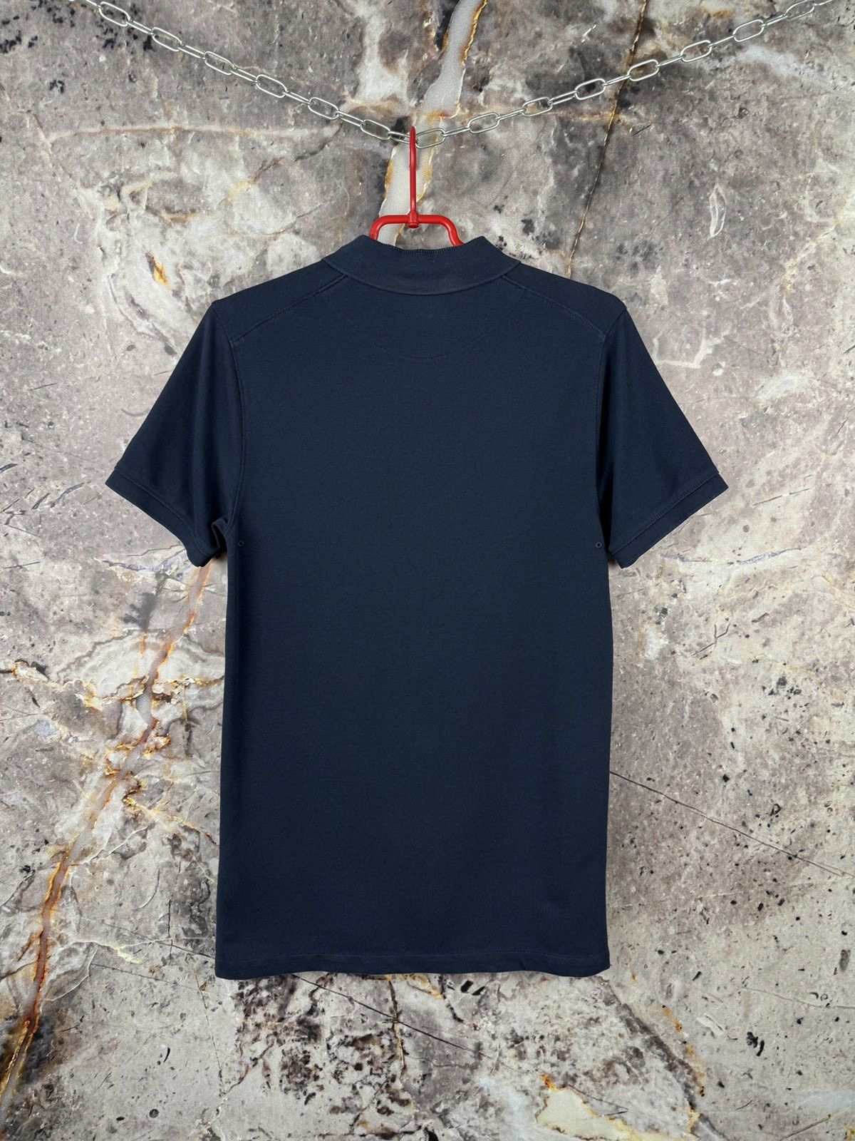 Nike Nike Polo Shirt Navy Embroidered Pattern Slim Fit Casual Size US S / EU 44-46 / 1 - 10 Thumbnail