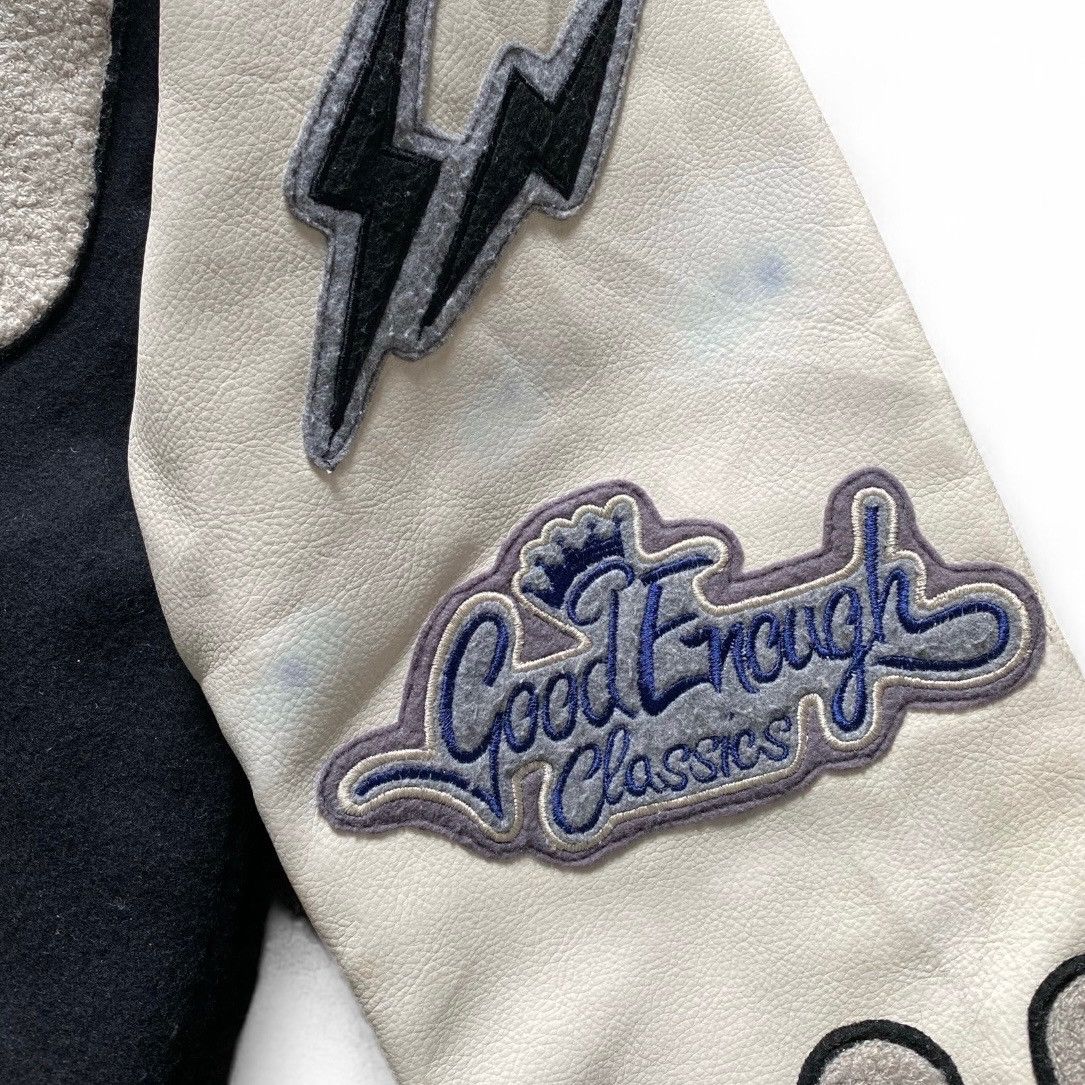 Fragment Design 💥Archival GDEH Goodenough X Fragement Varsity Leather Jacket Size US M / EU 48-50 / 2 - 4 Thumbnail