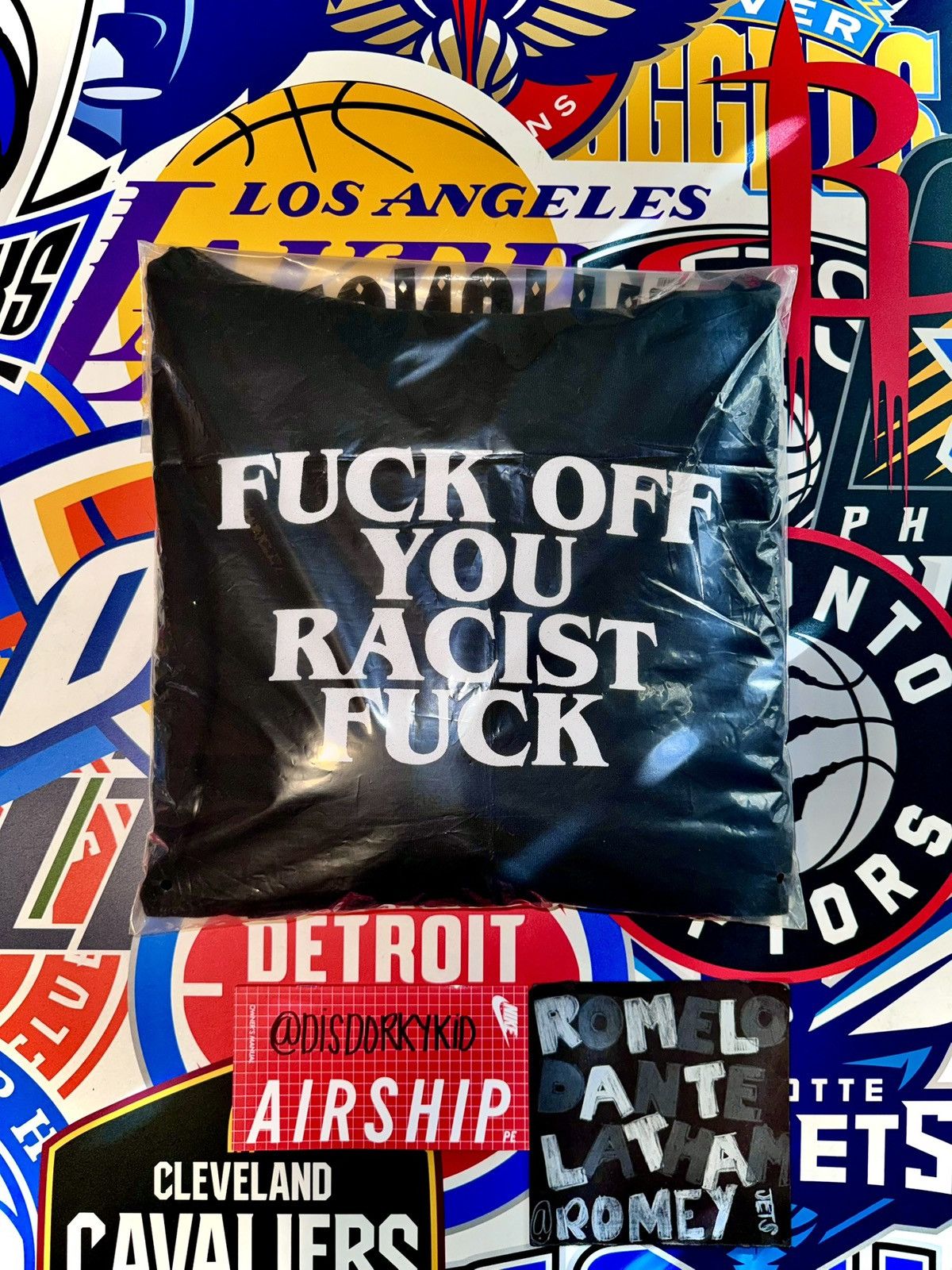 ineverheardofyou Black INeverHeardOfYou Fuck Off You Racist Fuck Hoodie Size US M / EU 48-50 / 2 - 1 Thumbnail