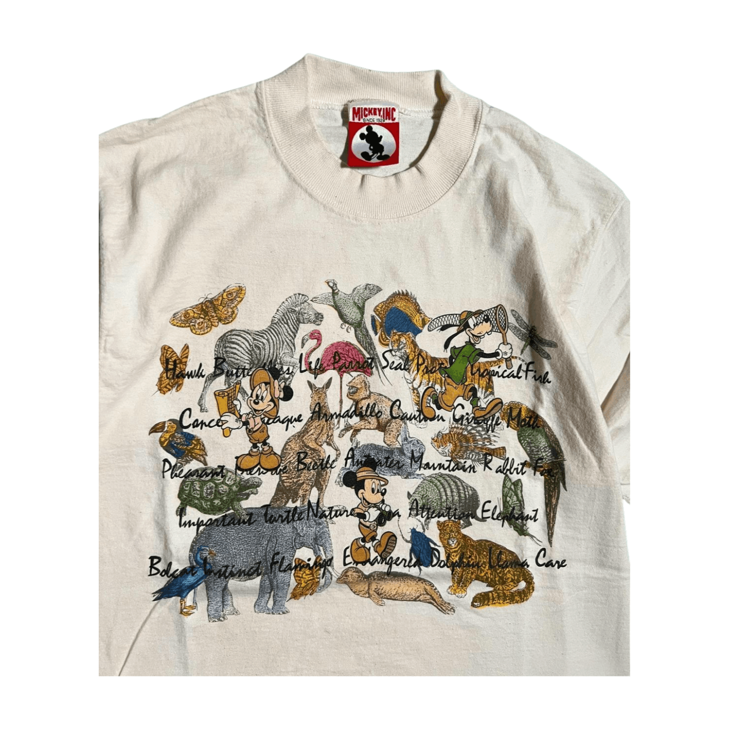 Disney Vintage Mickey & Friends Safari Tee – Disney 90s Size US M / EU 48-50 / 2 - 5 Thumbnail