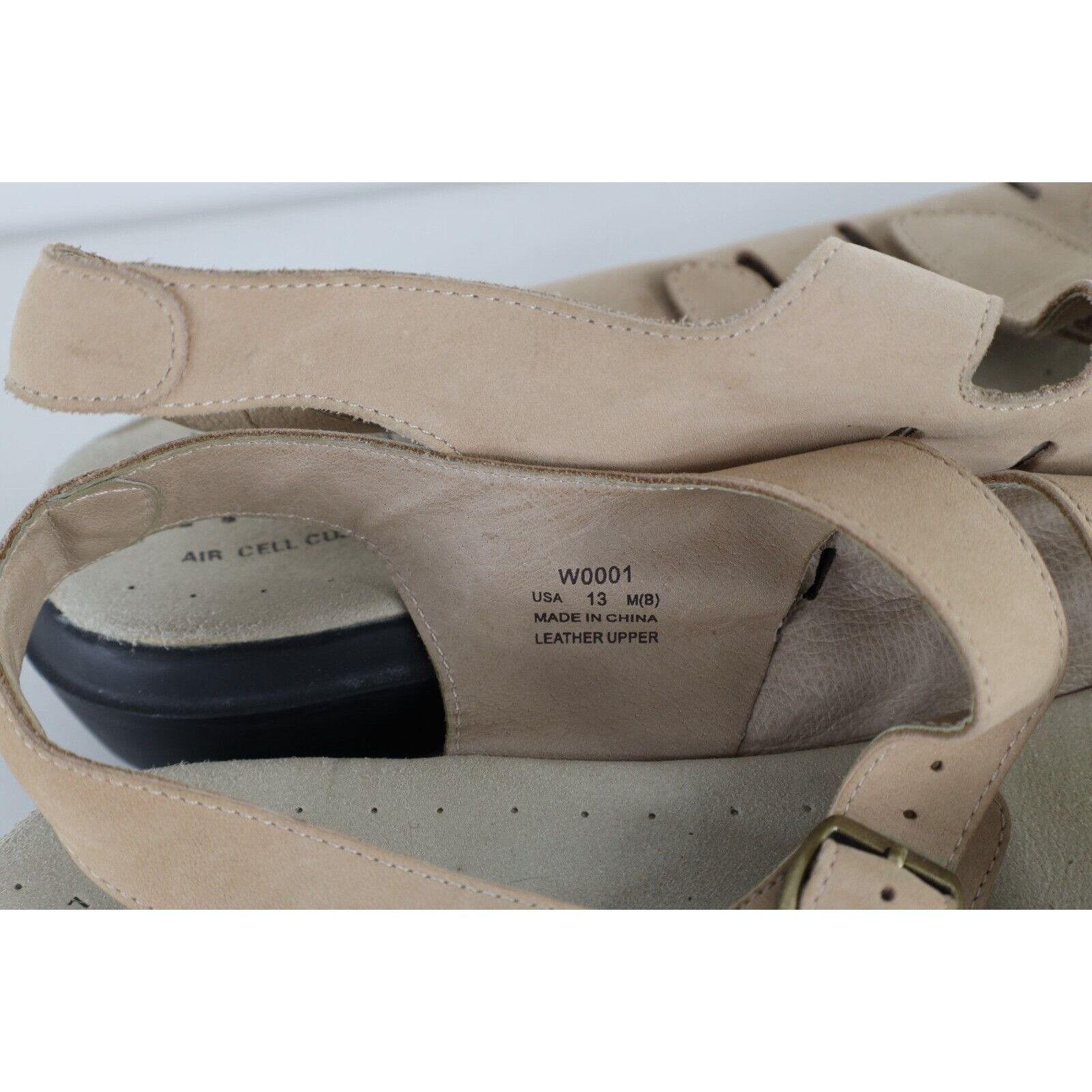 Vintage Propet Mens Suede Leather Cushion Strap Fisherman Sandals Size US 13 / EU 46 - 5 Thumbnail