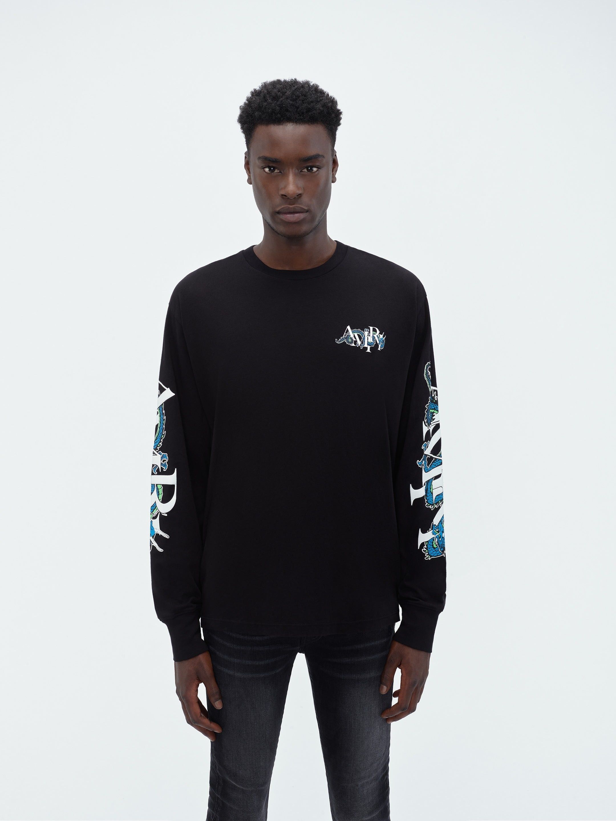 Amiri o1w1db10125 Long Sleeve T-Shirt in Multicolor Size US M / EU 48-50 / 2 - 3 Thumbnail