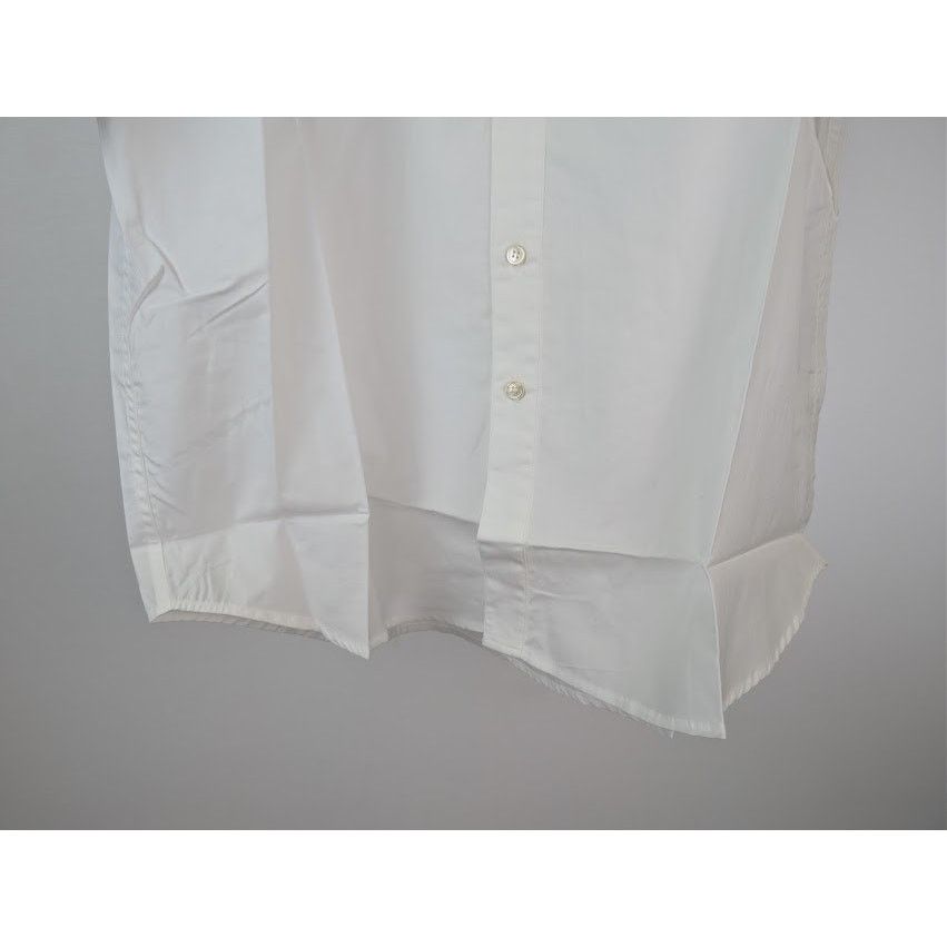 Vlone o1rshd1 V Logo Short-Sleeve Button-Up Shirt in White Size US XL / EU 56 / 4 - 4 Thumbnail