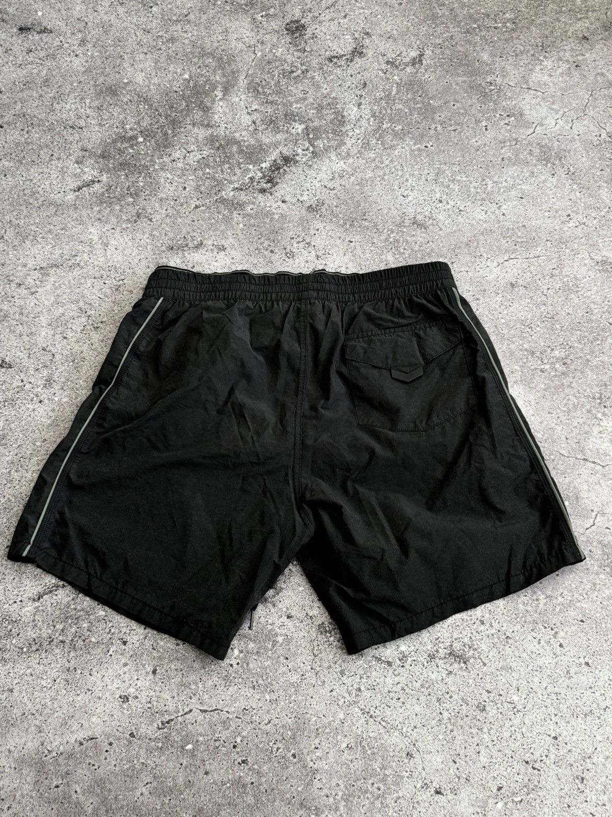 Diesel × Vintage Vintage Diesel Distressed Y2K nylon swimming shorts Size US 32 / EU 48 - 5 Thumbnail