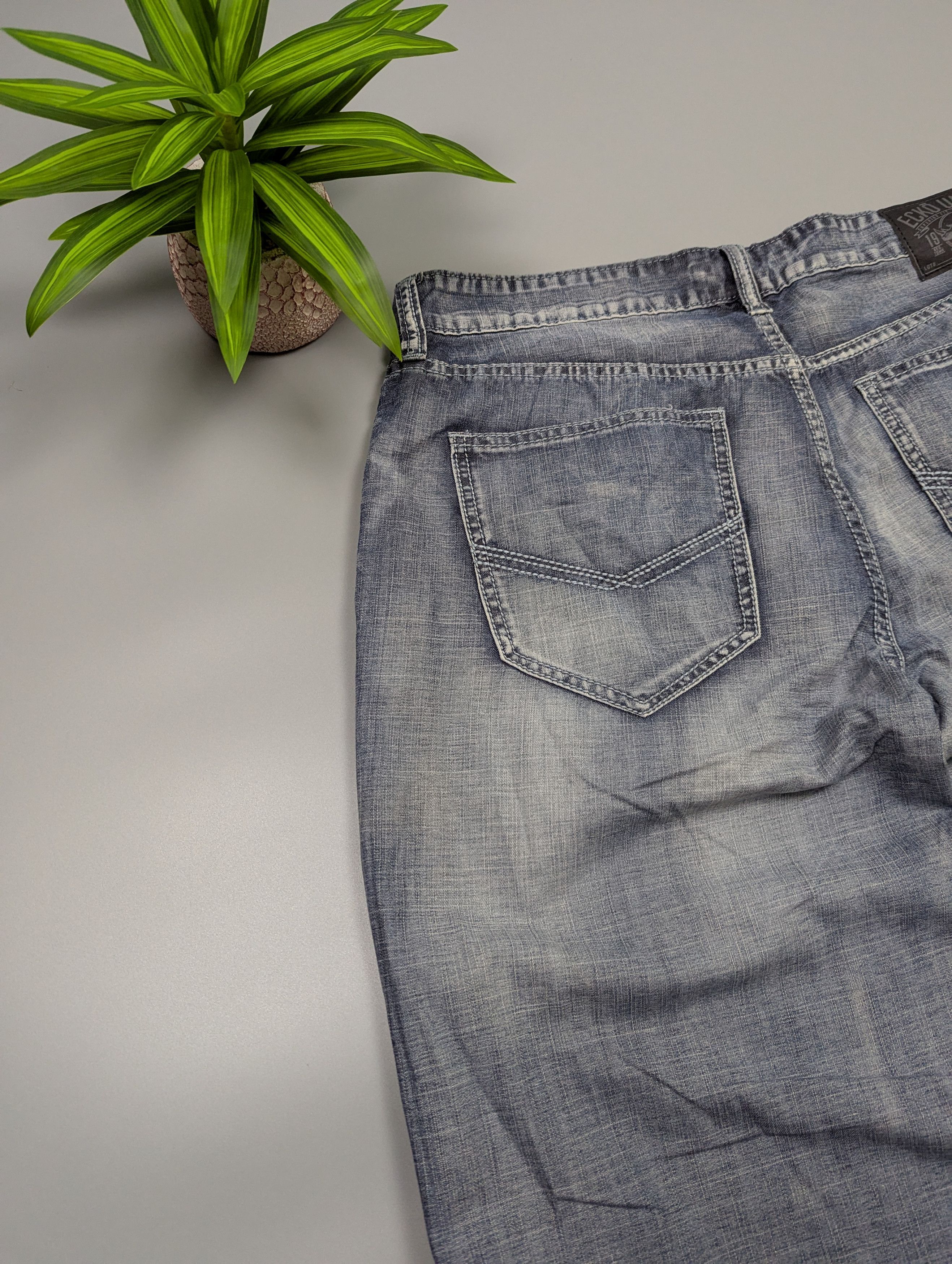 Ecko Unltd. Ecko Unltd Men’s Jeans Shorts Relaxed Fit Baggy Denim Y2K Size US 34 / EU 50 - 13 Thumbnail