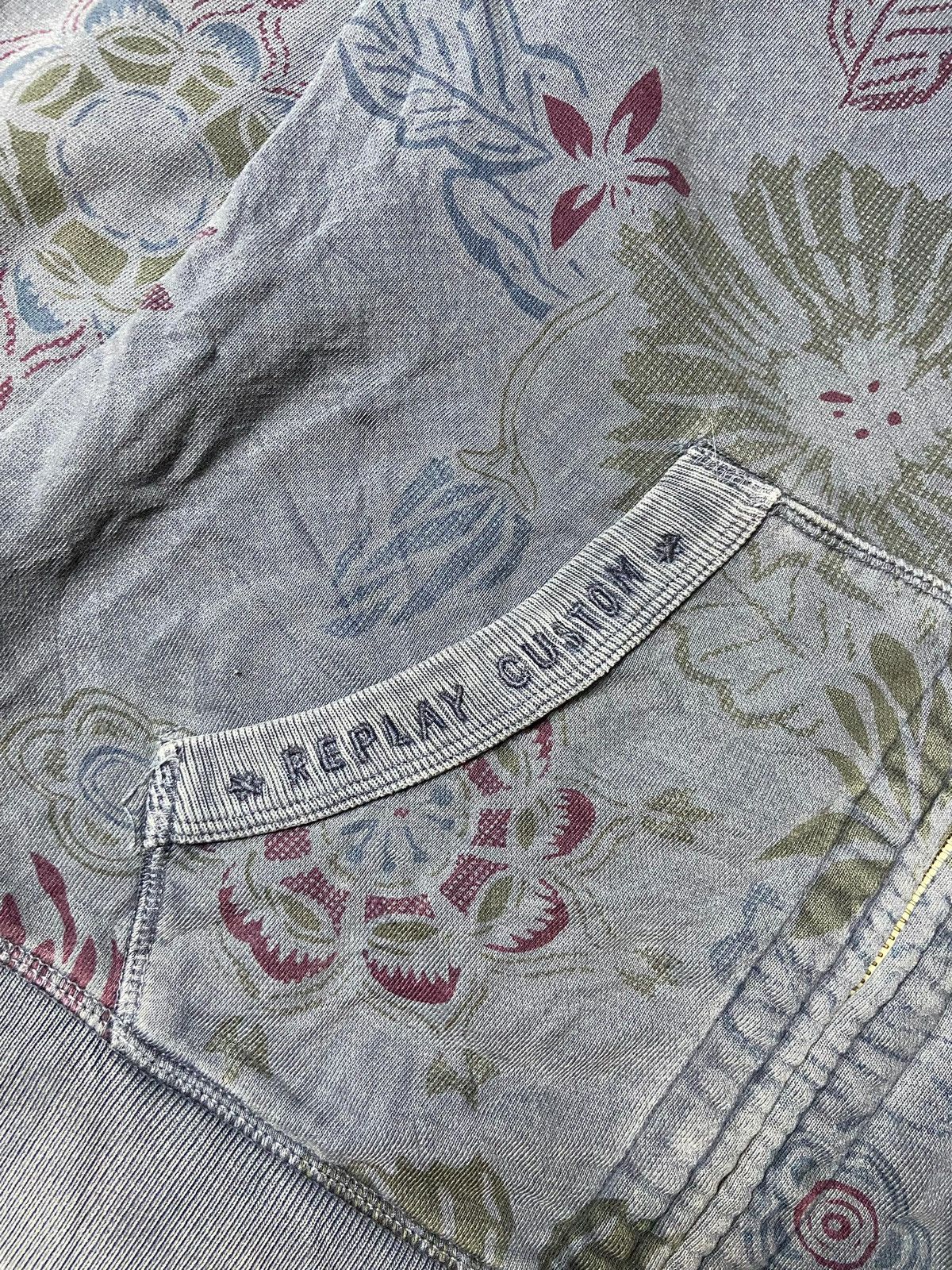 Replay Vintage Replay Custom Zip Up Hoodie Jacket (165) Size US L / EU 52-54 / 3 - 6 Thumbnail