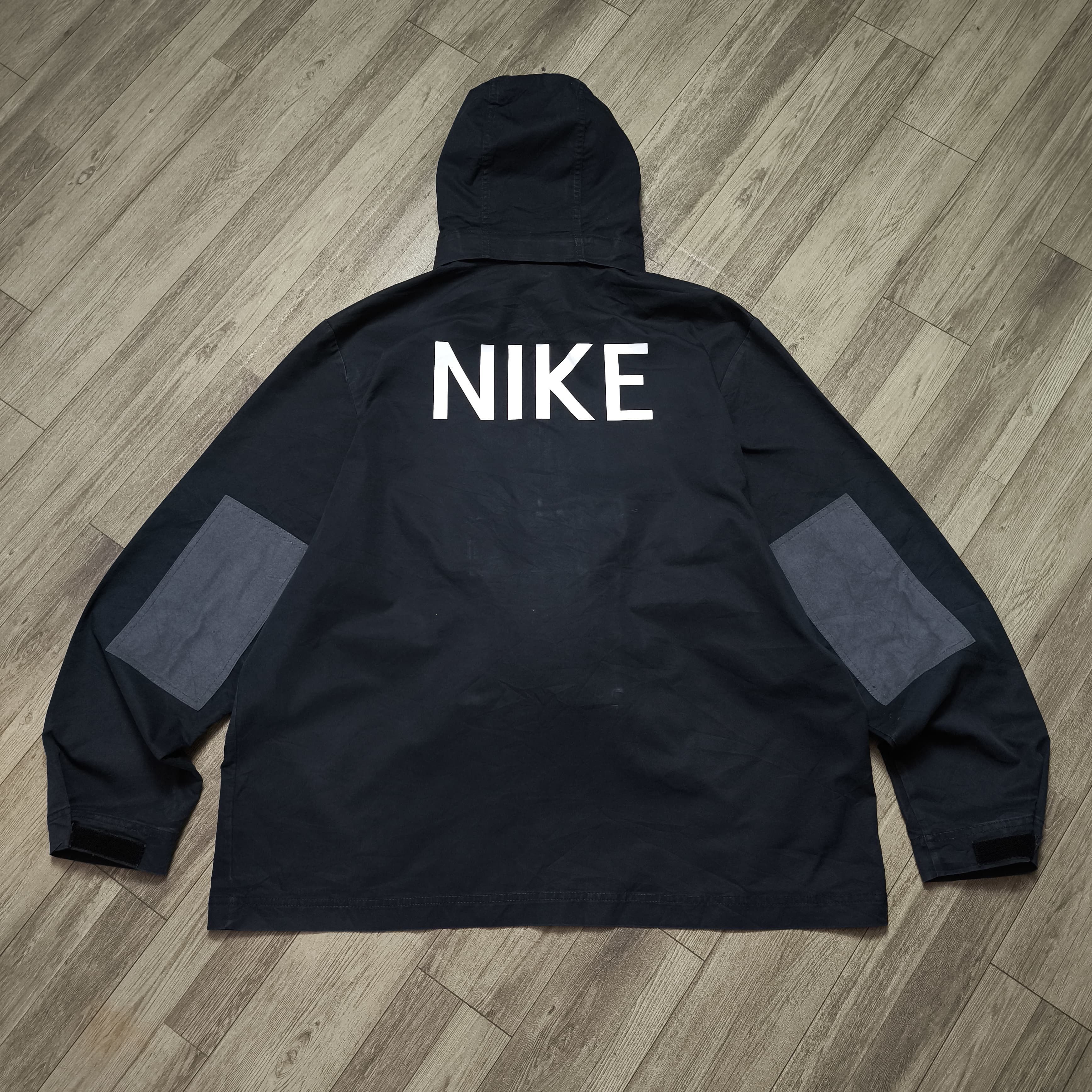 Fragment Design × Nike Nike Sportswear Unlined Anorak Waffle 2 Jacket Black Size US XL / EU 56 / 4 - 13 Thumbnail