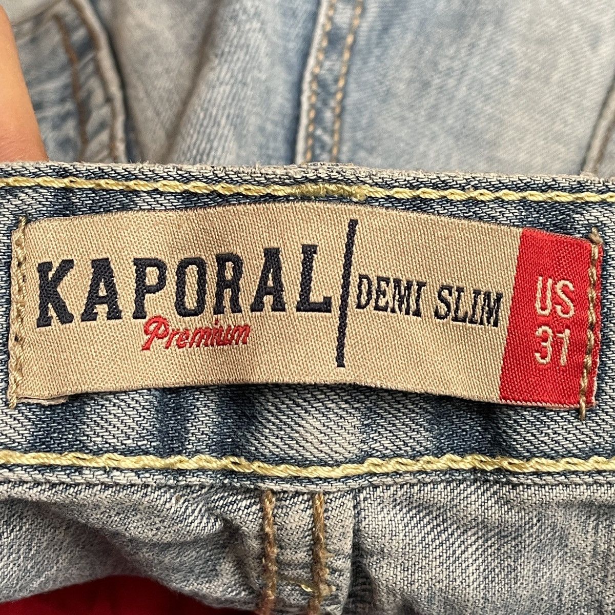 Japanese Brand Vintage Japanese Brand Kaporal Distressed Jeans 2000s Size US 31 - 11 Thumbnail