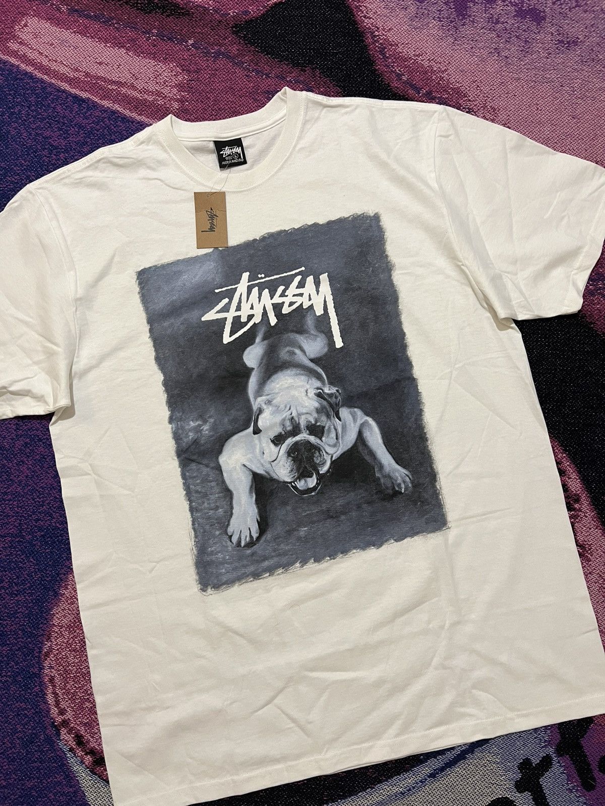 ネット限定お買い得商品 - ショップチャンネル T Bulldog Stussy Shirt Grailed | トップス