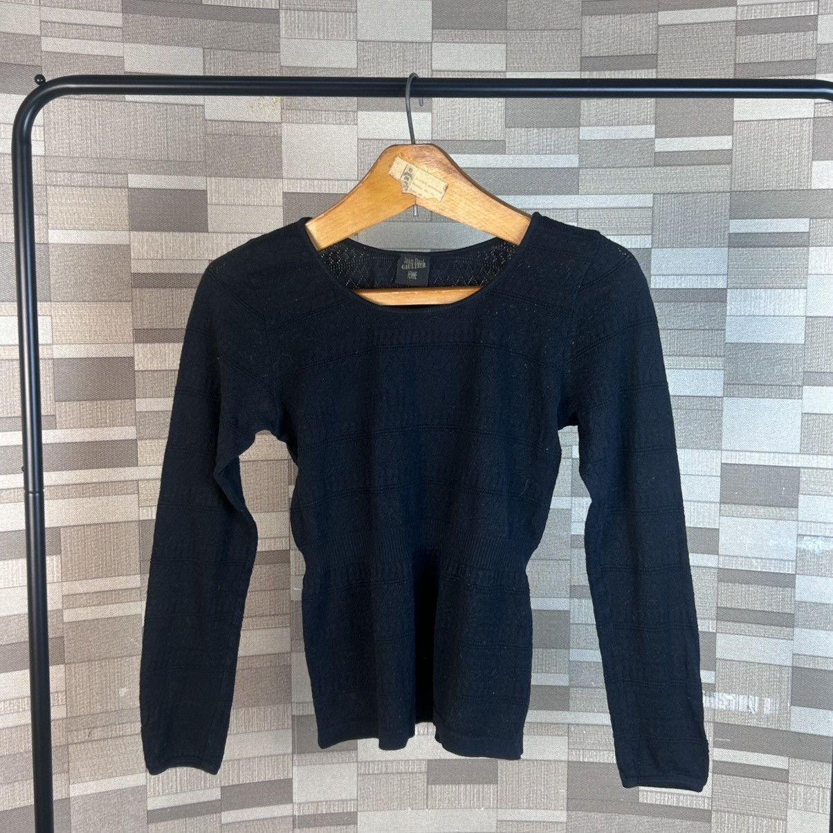 Jean Paul Gaultier Jean Paul Gaultier Femme made in Japan sweater embroidered Size M / US 6-8 / IT 42-44 - 6 Thumbnail