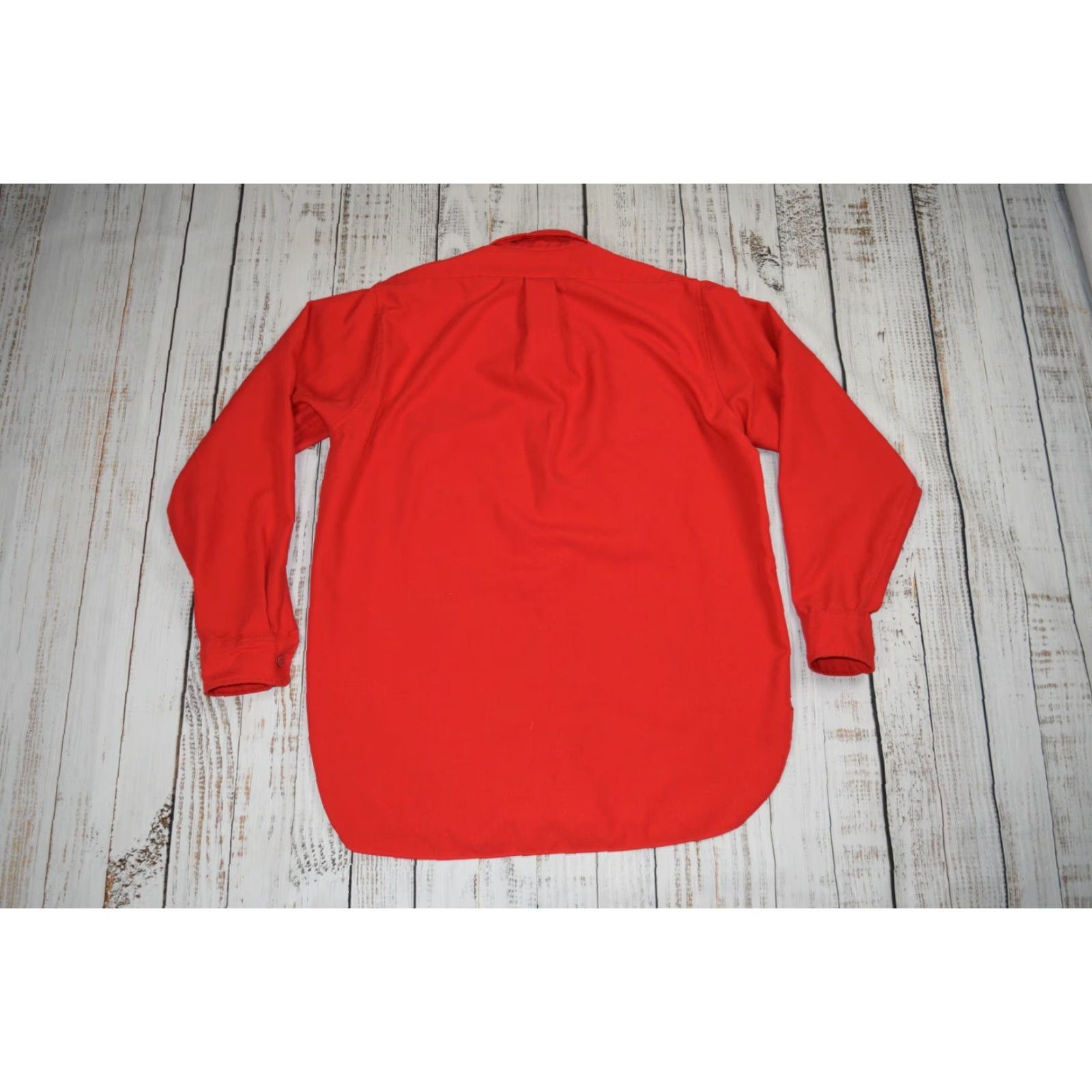 Vintage VINTAGE LL BEAN ALLAGASH FLANNEL SHIRT VTG USA LONG SLEEVE RED MENS LARGE L TALL A045 Size US L / EU 52-54 / 3 - 7 Thumbnail