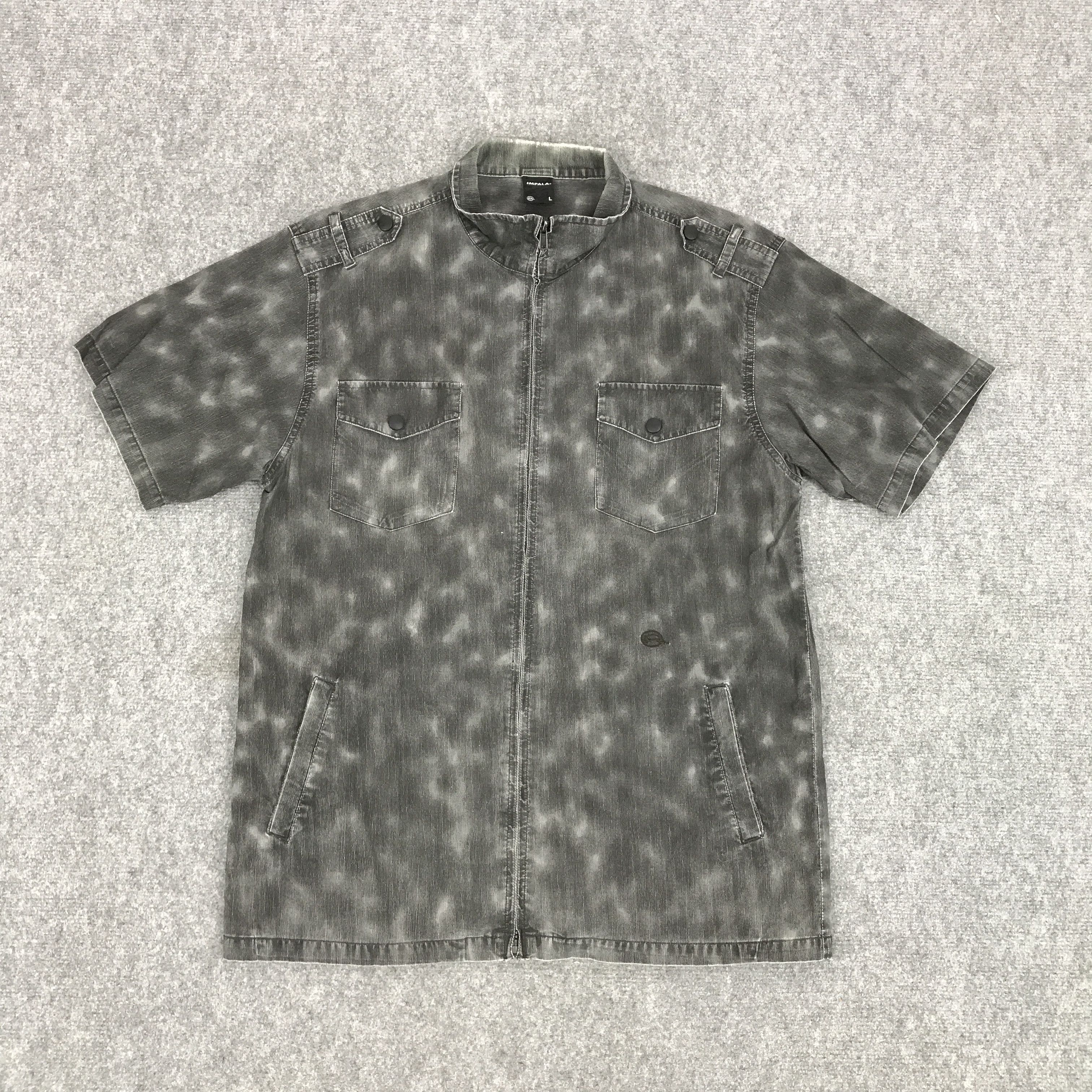 Japanese Brand JAPANESE PUNK DESIGN IMPALA ZIPPER JACKET TSHIRT Size US L / EU 52-54 / 3 - 1 Thumbnail