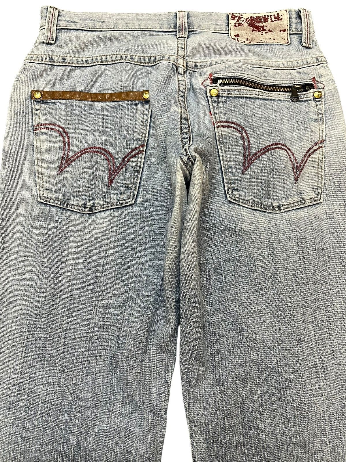 Edwin Vintage Edwin Bluetrip Faded Flare Denim Size US 32 / EU 48 - 6 Thumbnail