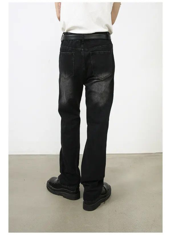 Japanese Brand Japanese retro men's casual mid-waist denim trousers Size US 32 / EU 48 - 5 Thumbnail