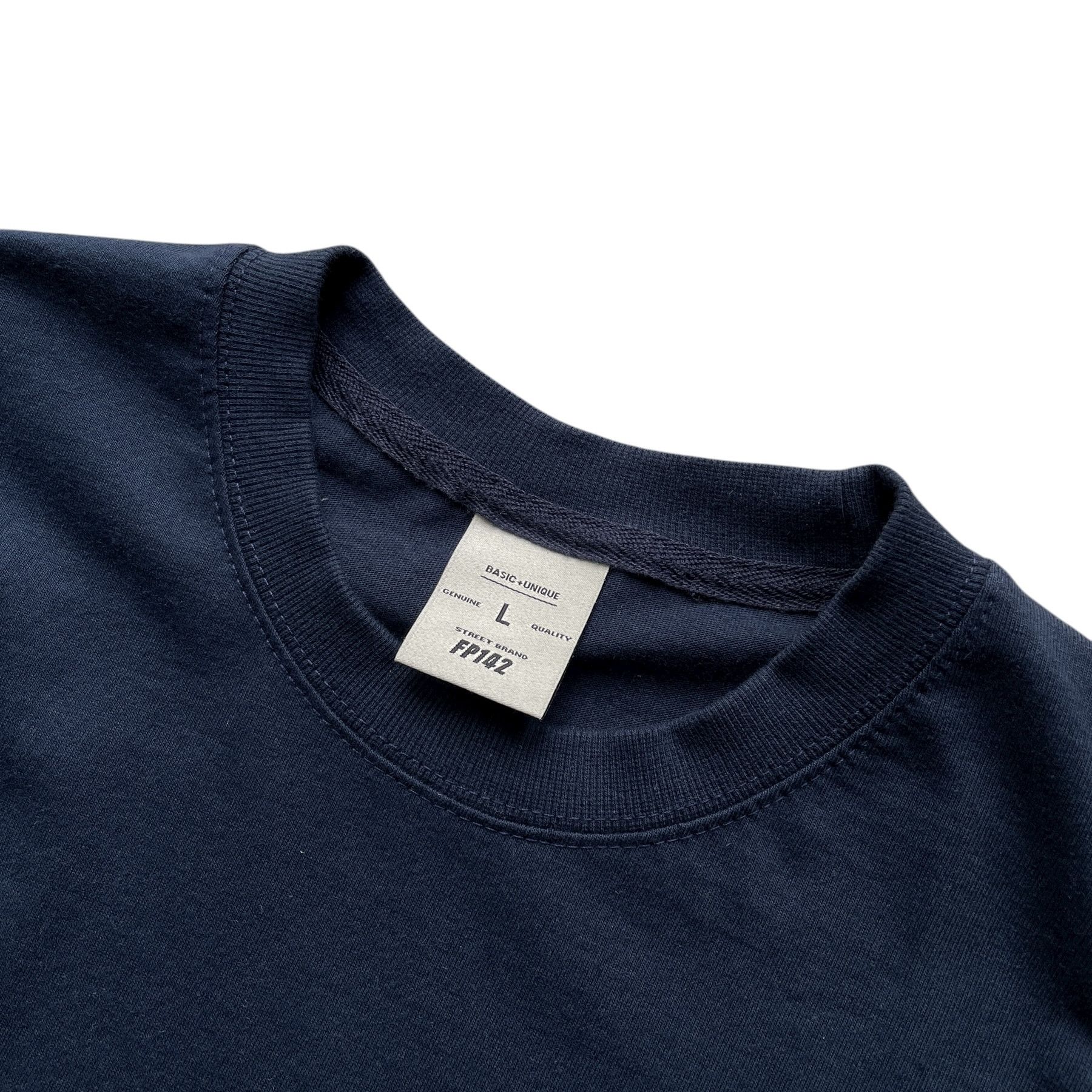 Japanese Brand Premium oversized cotton blank t-shirt Size US L / EU 52-54 / 3 - 2 Thumbnail