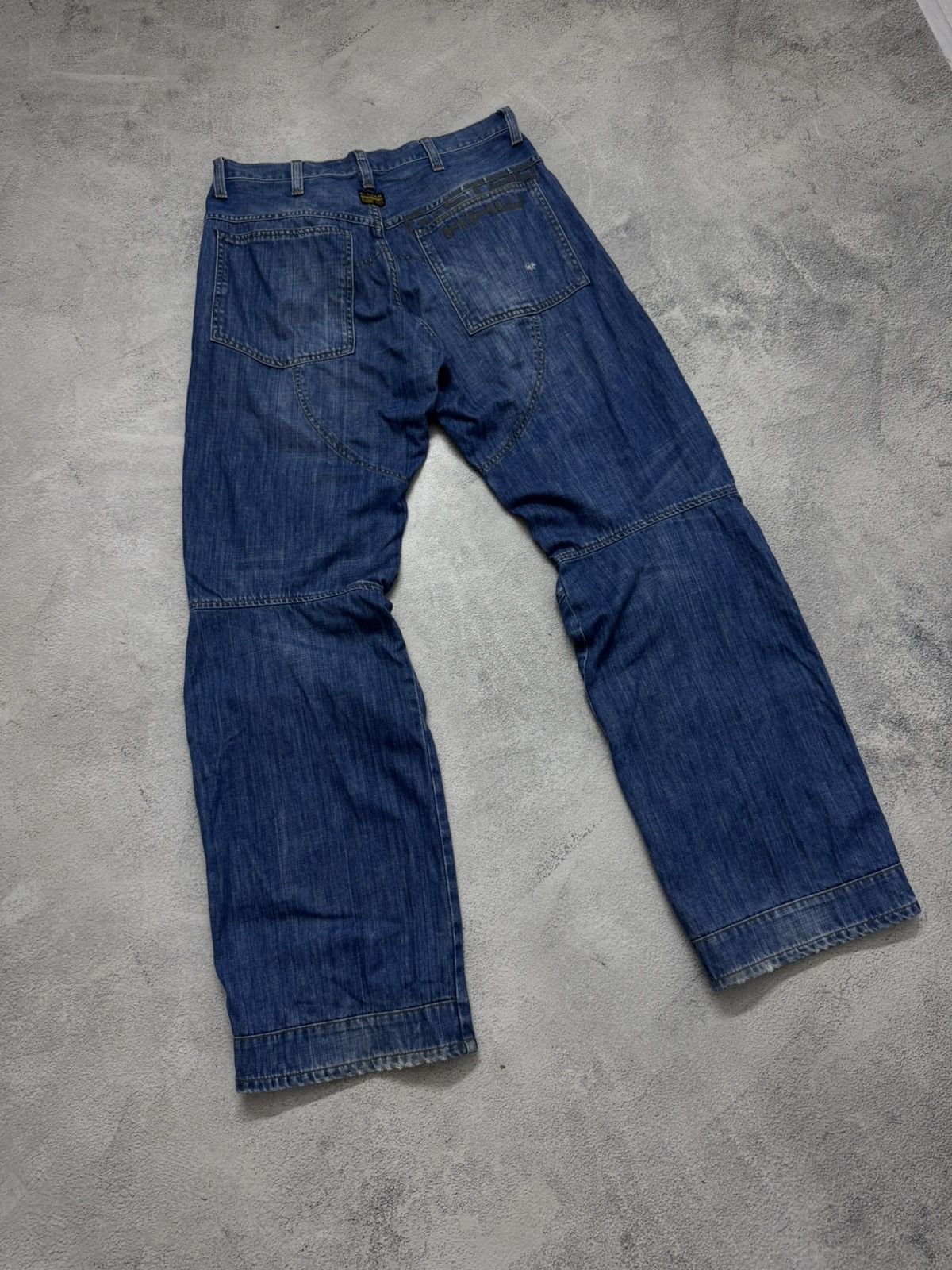 G-Star Vintage Y2k G Star Raw Big Logo Denim Jeans 00’s Size US 32 / EU 48 - 6 Thumbnail