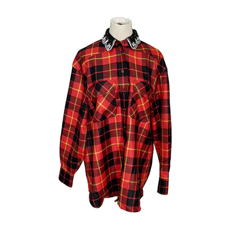 Gucci Gucci Wool Plaid Shirt S Men Size US S / EU 44-46 / 1 - 1 Thumbnail