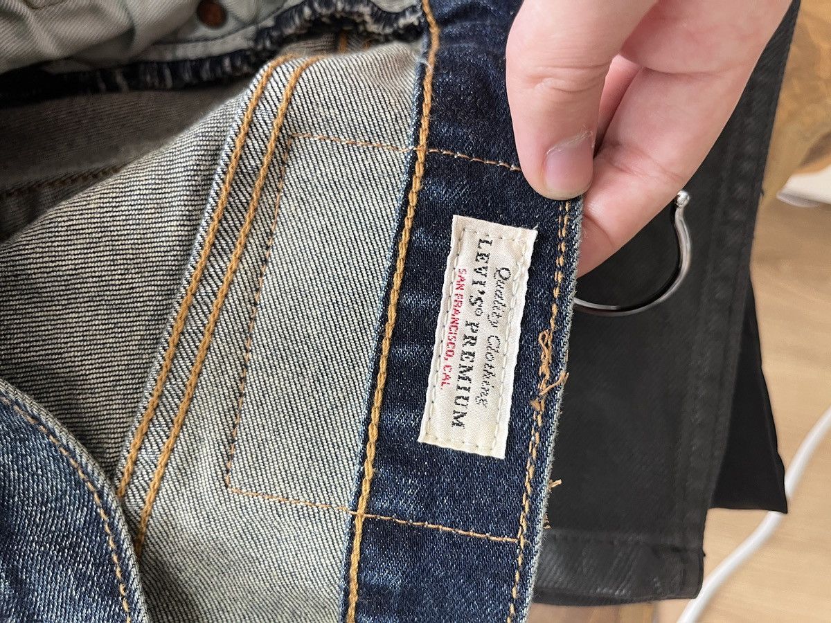 Levi's Vintage Levis 501 mud wash Blue Denim japanese y2k straight Size US 32 / EU 48 - 7 Thumbnail