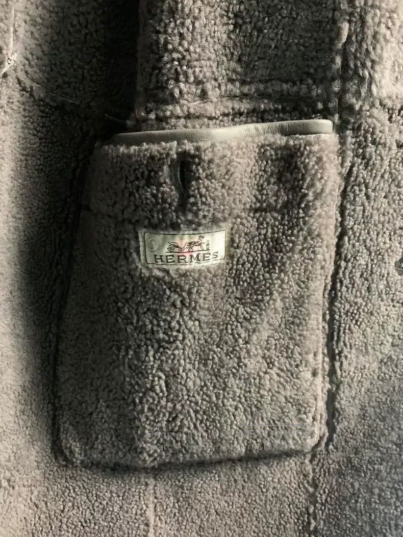 Hermes Hermes Men's Leather and Fur Coat Size US M / EU 48-50 / 2 - 7 Thumbnail
