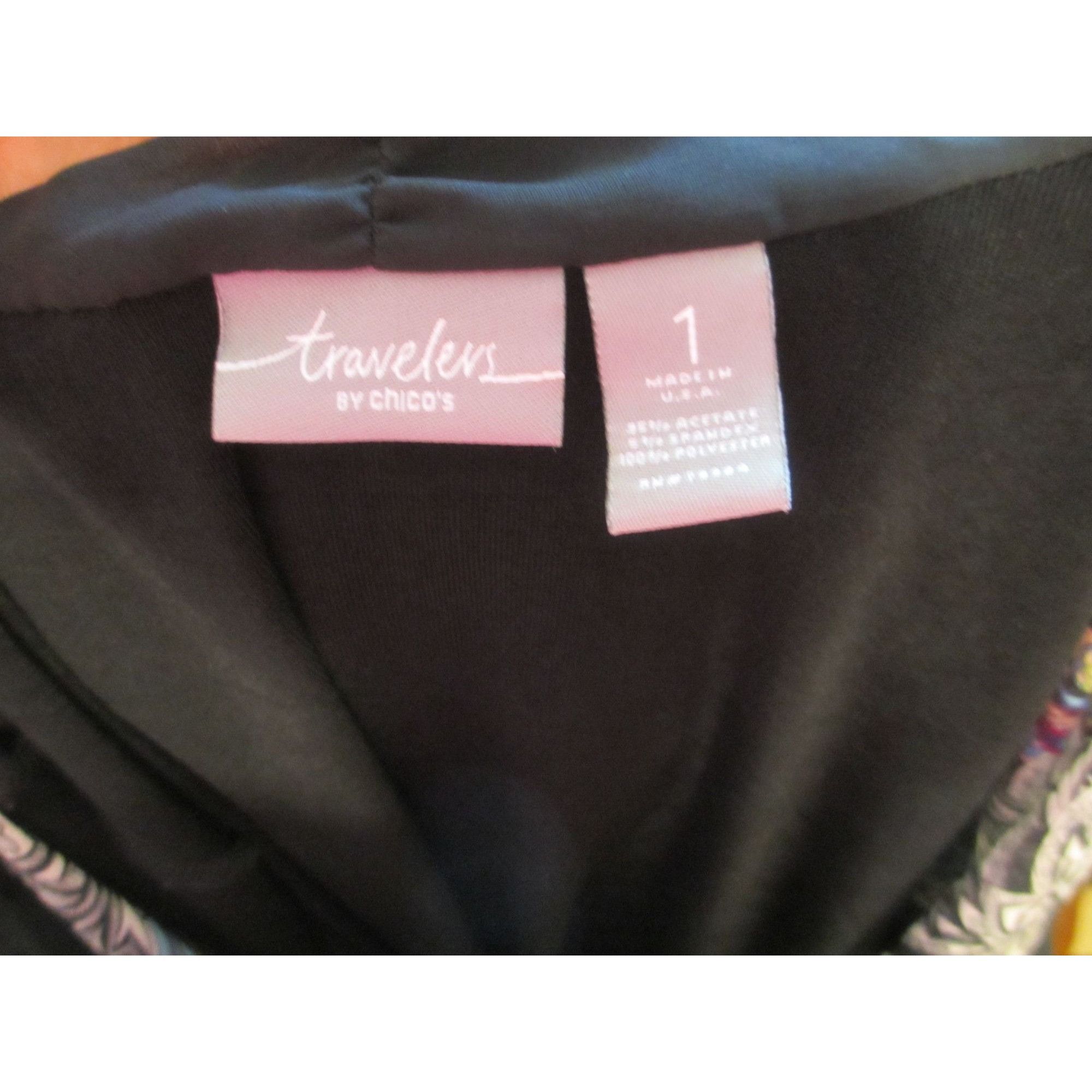Chicos Chicos Travelers Gray Beaded Embellished Open Front Vest Siz Size M / US 6-8 / IT 42-44 - 11 Thumbnail