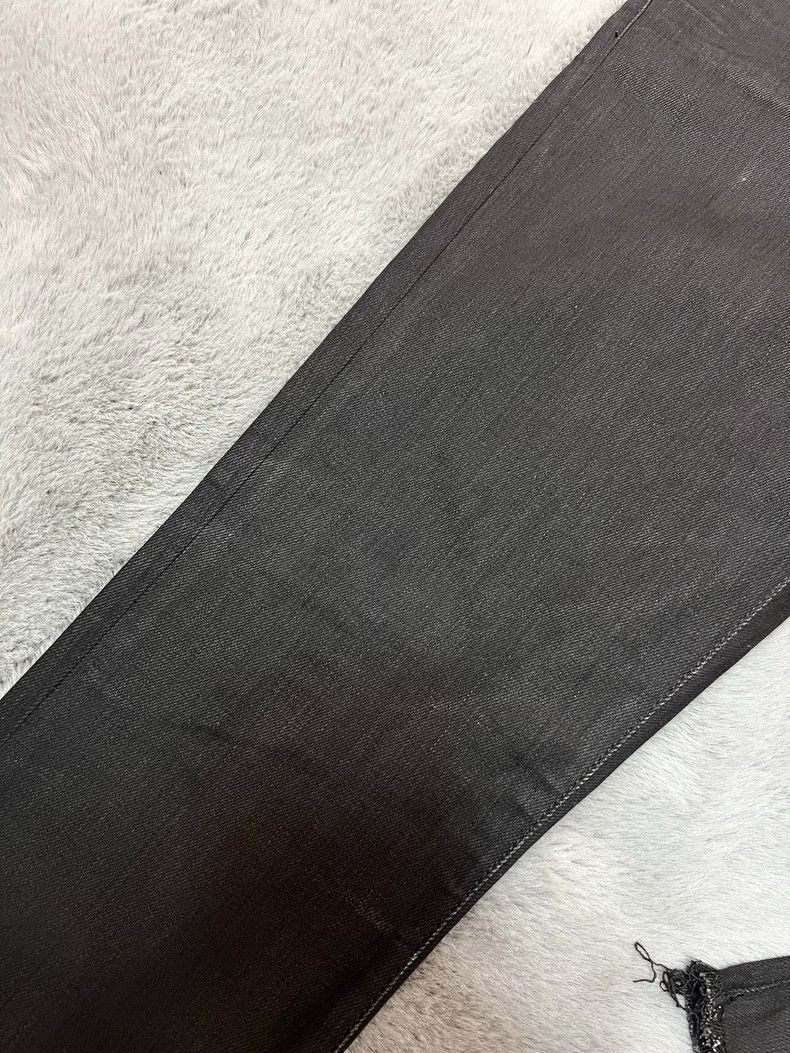 Saint Laurent Paris Saint Laurent Paris Spring/Summer 16 D01 Black Raw Edge Ba Size US 30 / EU 46 - 6 Thumbnail