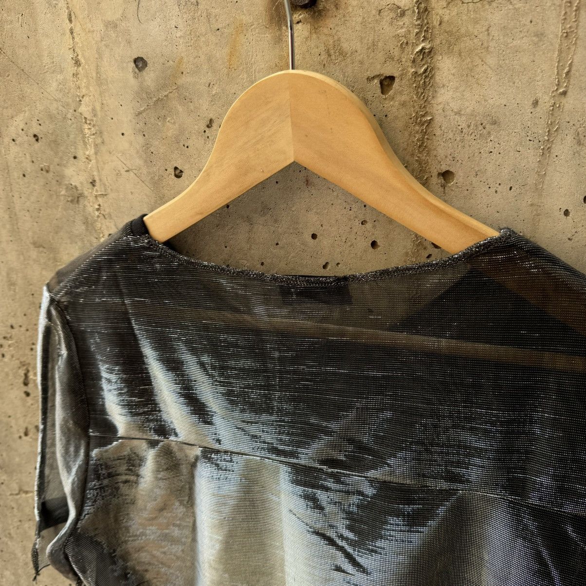 Diesel Diesel Metallic Sheer Mesh T-Shirt Size M / US 6-8 / IT 42-44 - 10 Thumbnail