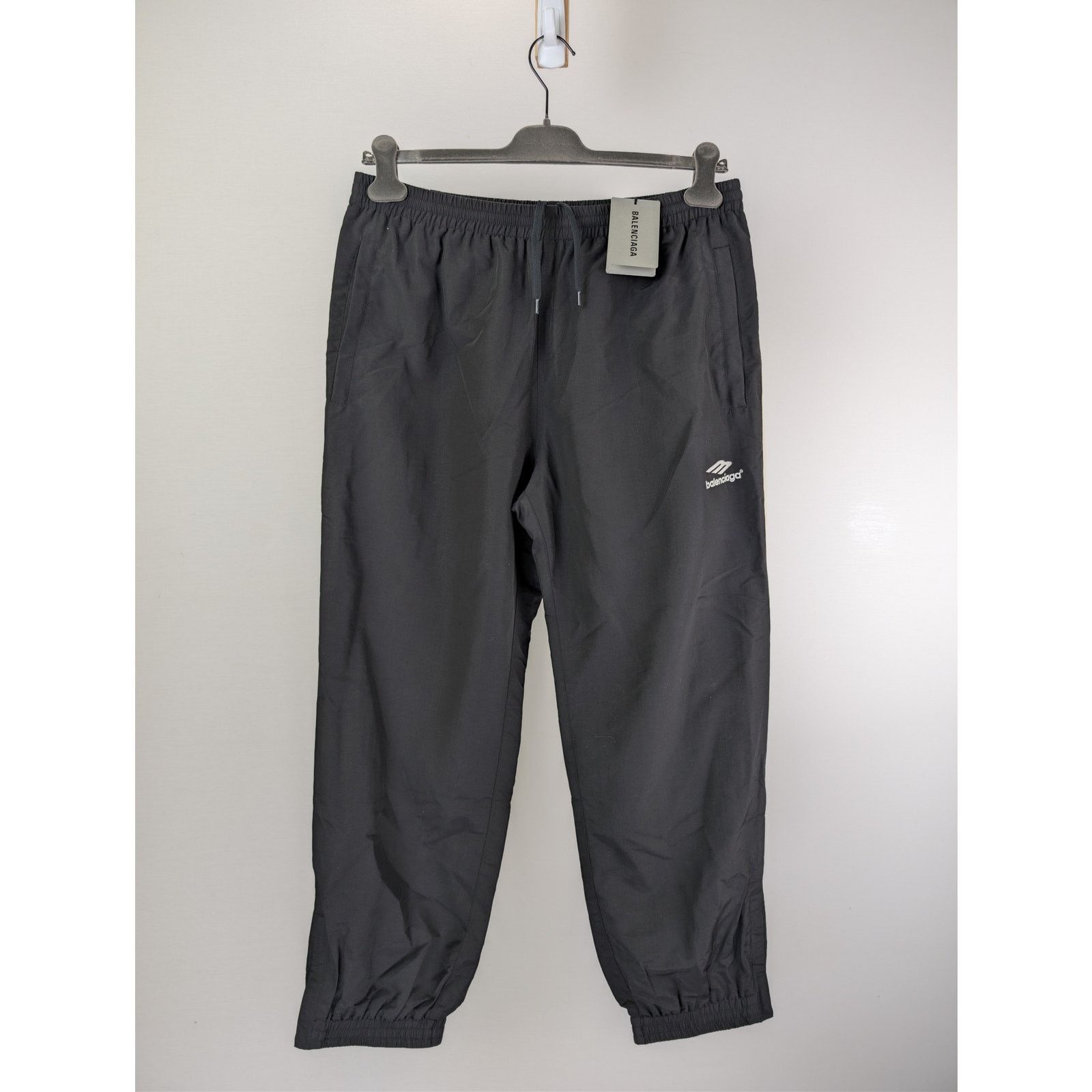 Balenciaga o1rshd1 Regular Tracksuit Pants in Black Size US 30 / EU 46 - 8 Thumbnail