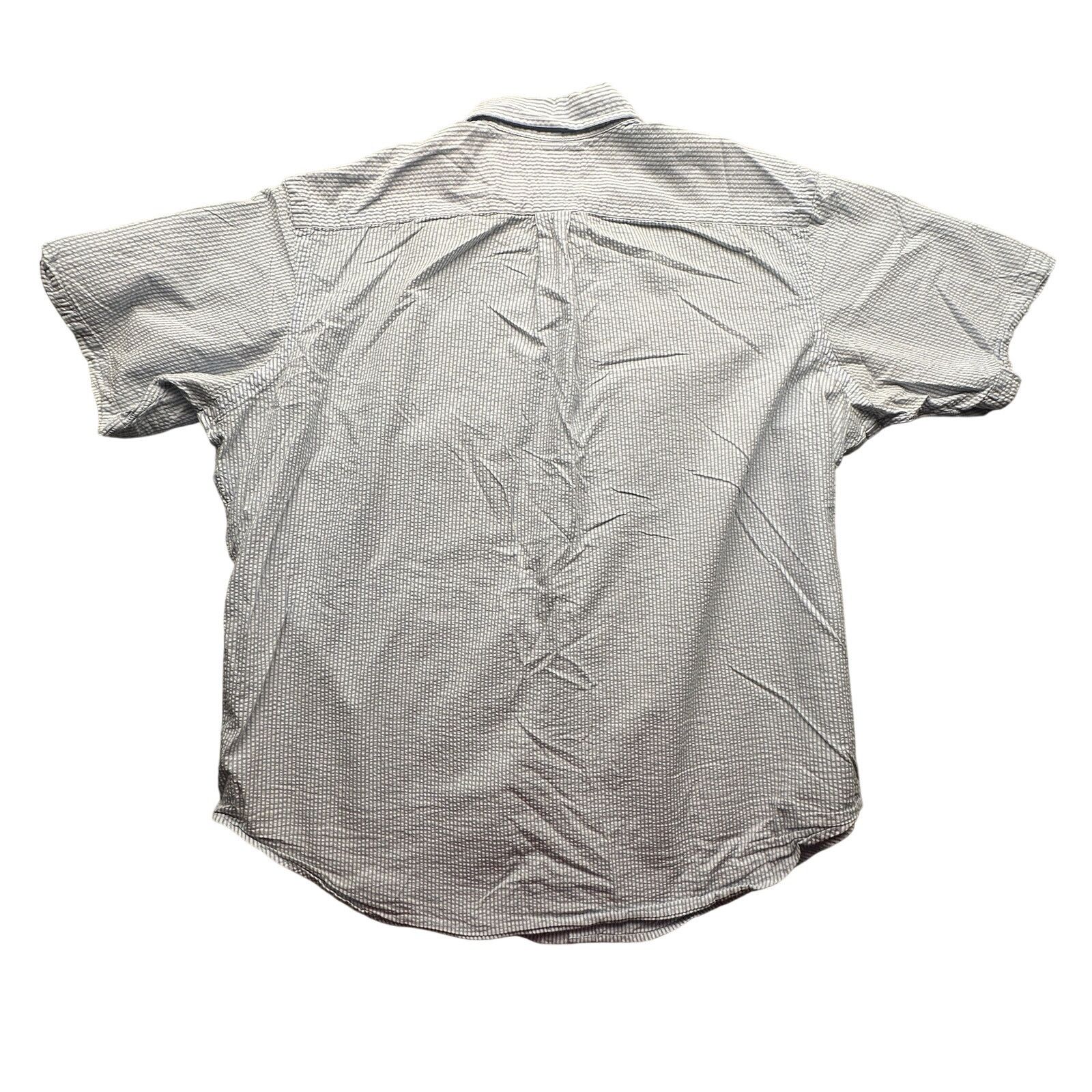 Ralph Lauren Ralph Lauren Pinstripe Blue Button Down Shirt Mens XXL Size US XXL / EU 58 / 5 - 2 Thumbnail