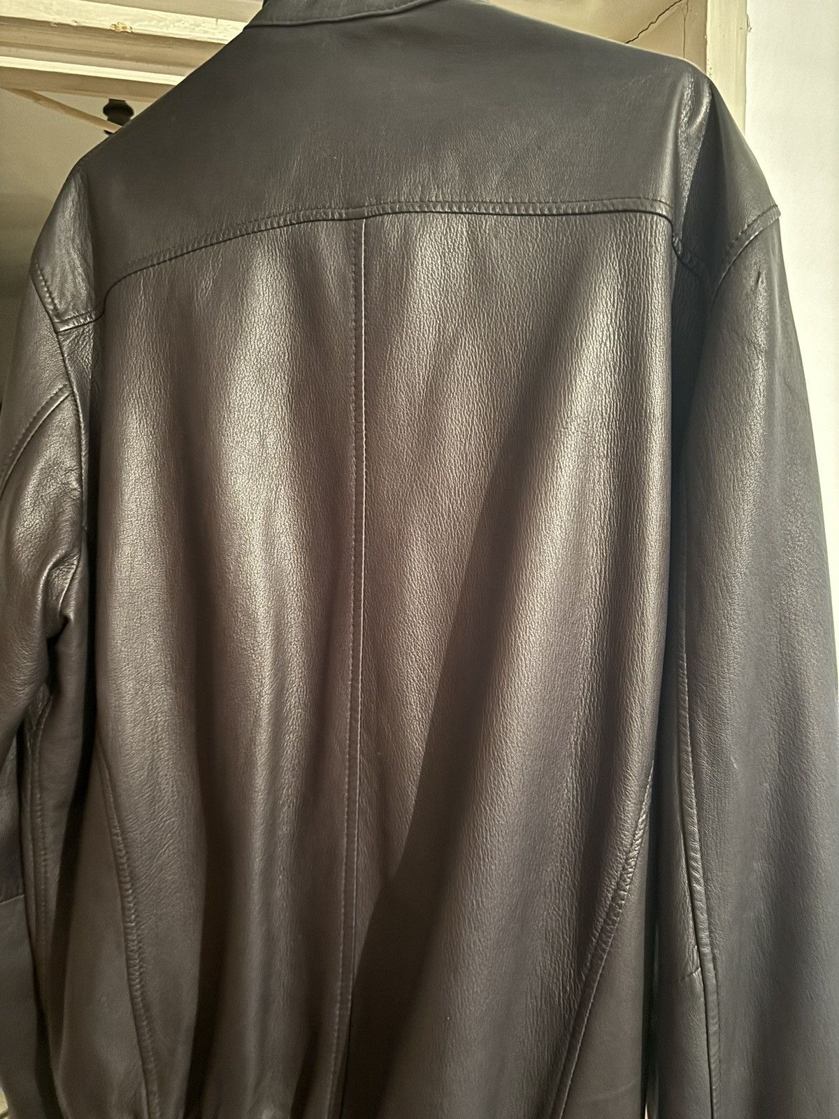 Vera Pelle Black leather jacket Vera Pelle Size US L / EU 52-54 / 3 - 4 Thumbnail