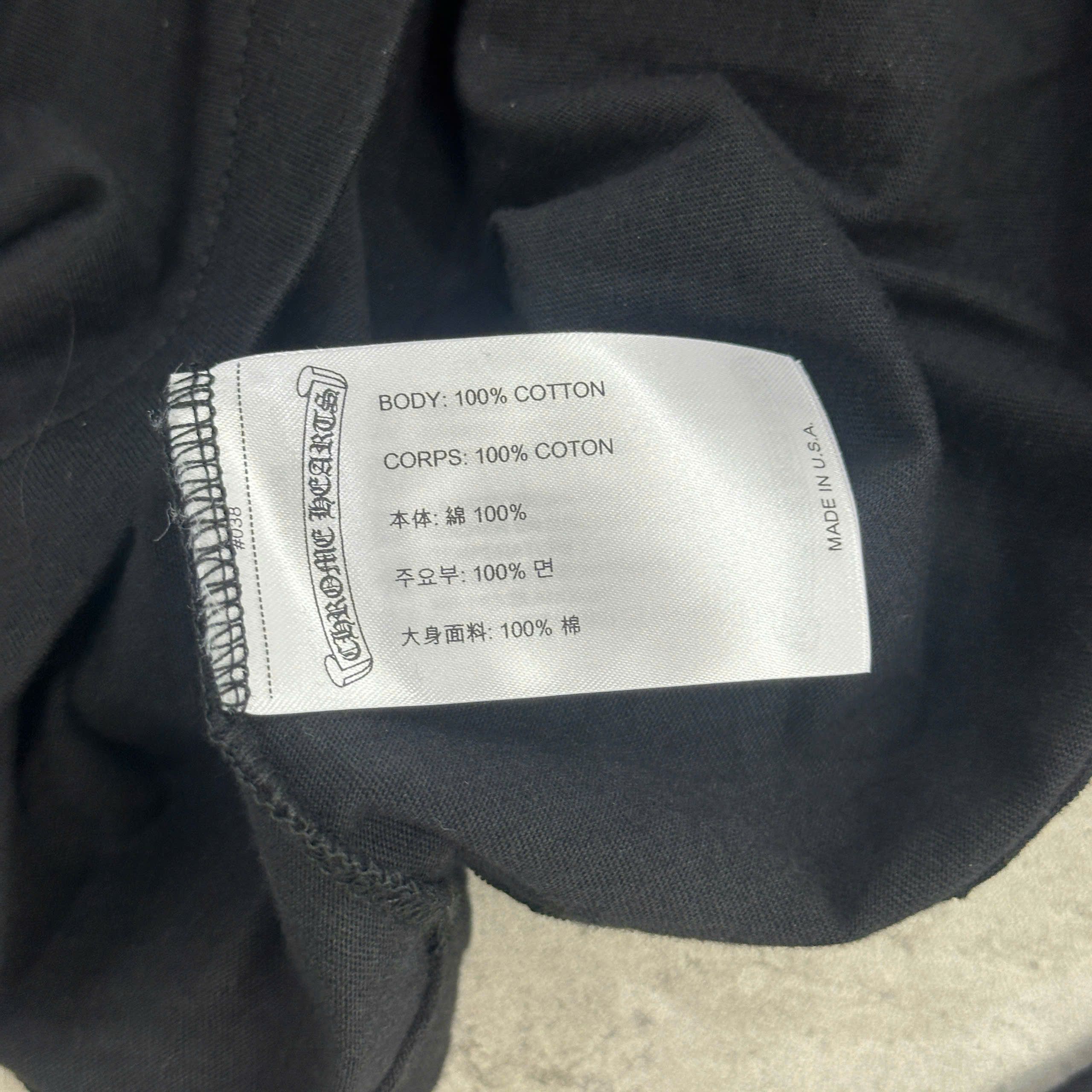 Chrome Hearts Chrome Hearts Taipei L/S t shirt black Size S / US 4 / IT 40 - 11 Thumbnail