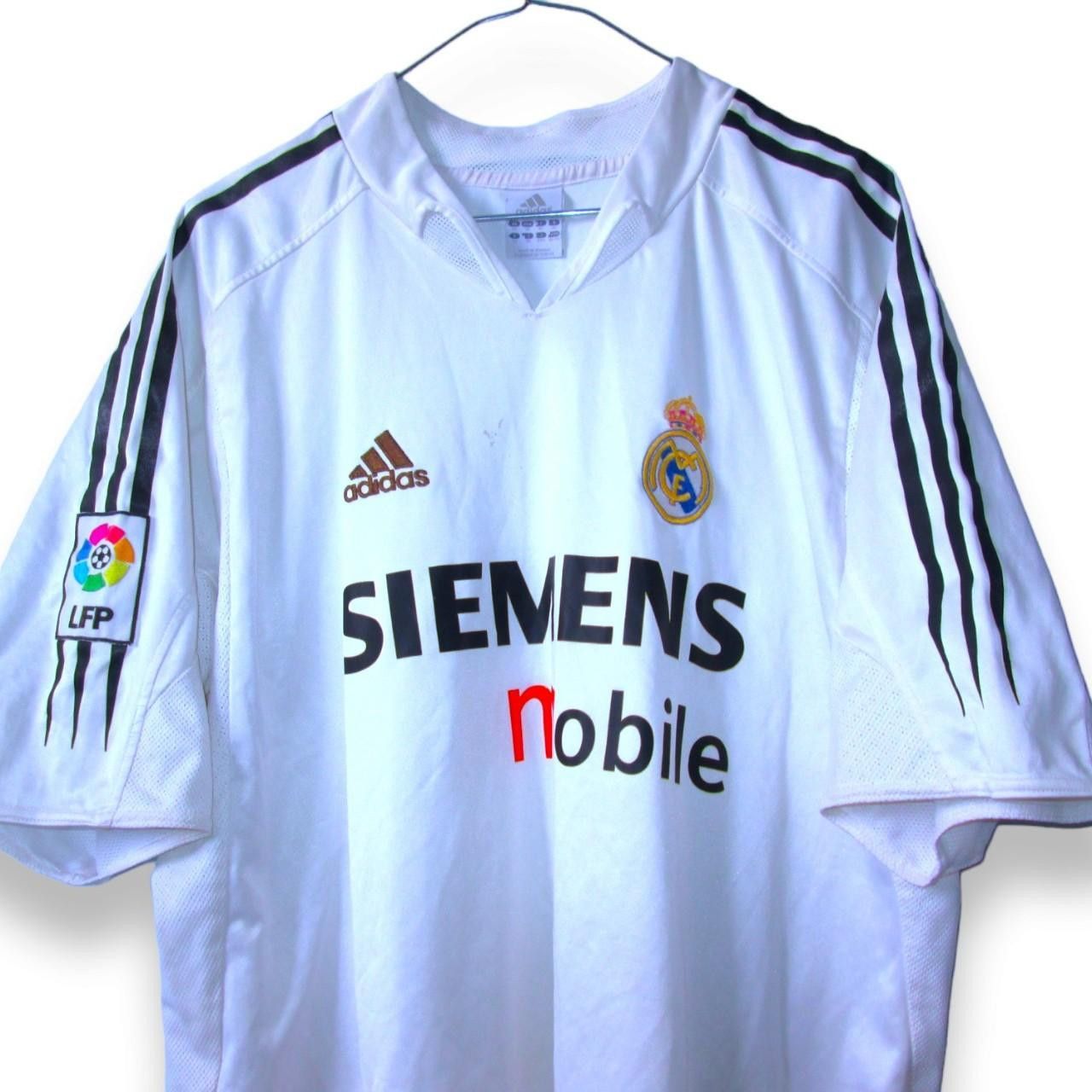 Adidas Real Madrid 2004 2005 Home Shirt Jersey Size US XL / EU 56 / 4 - 3 Thumbnail