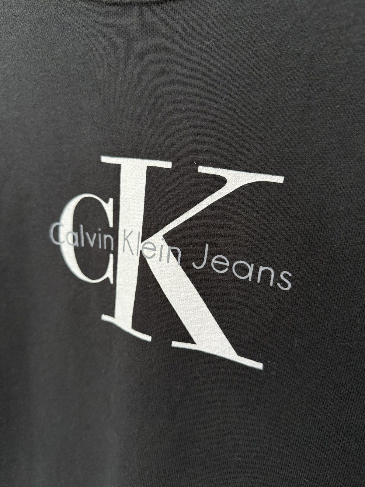 Calvin Klein × Vintage 🔥 Vintage Calvin Klein Made In USA Croped Sweatshirt - M Size M / US 6-8 / IT 42-44 - 4 Thumbnail