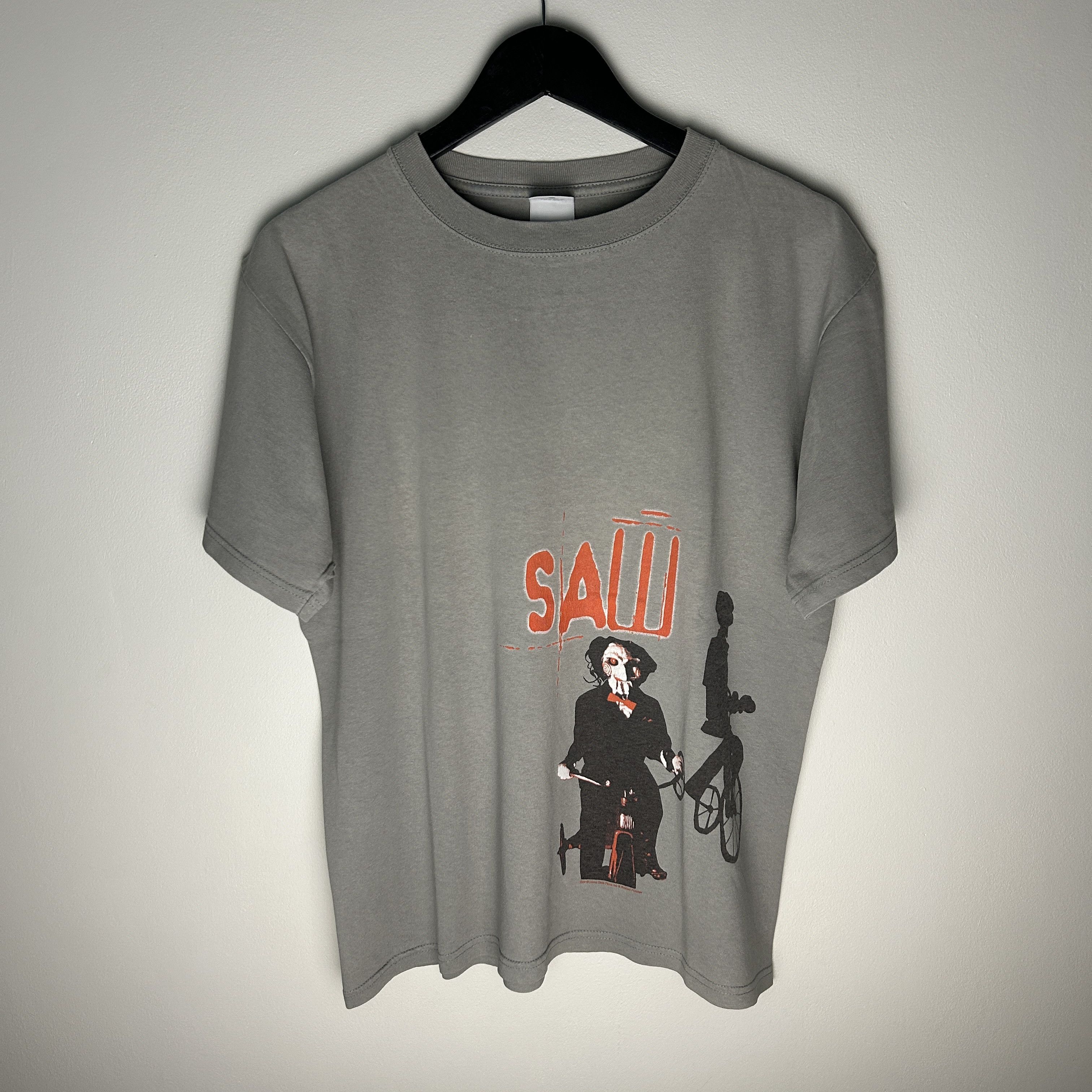 Vintage Vintage SAW Jigsaw Horror T-shirt Size US M / EU 48-50 / 2 - 1 Thumbnail