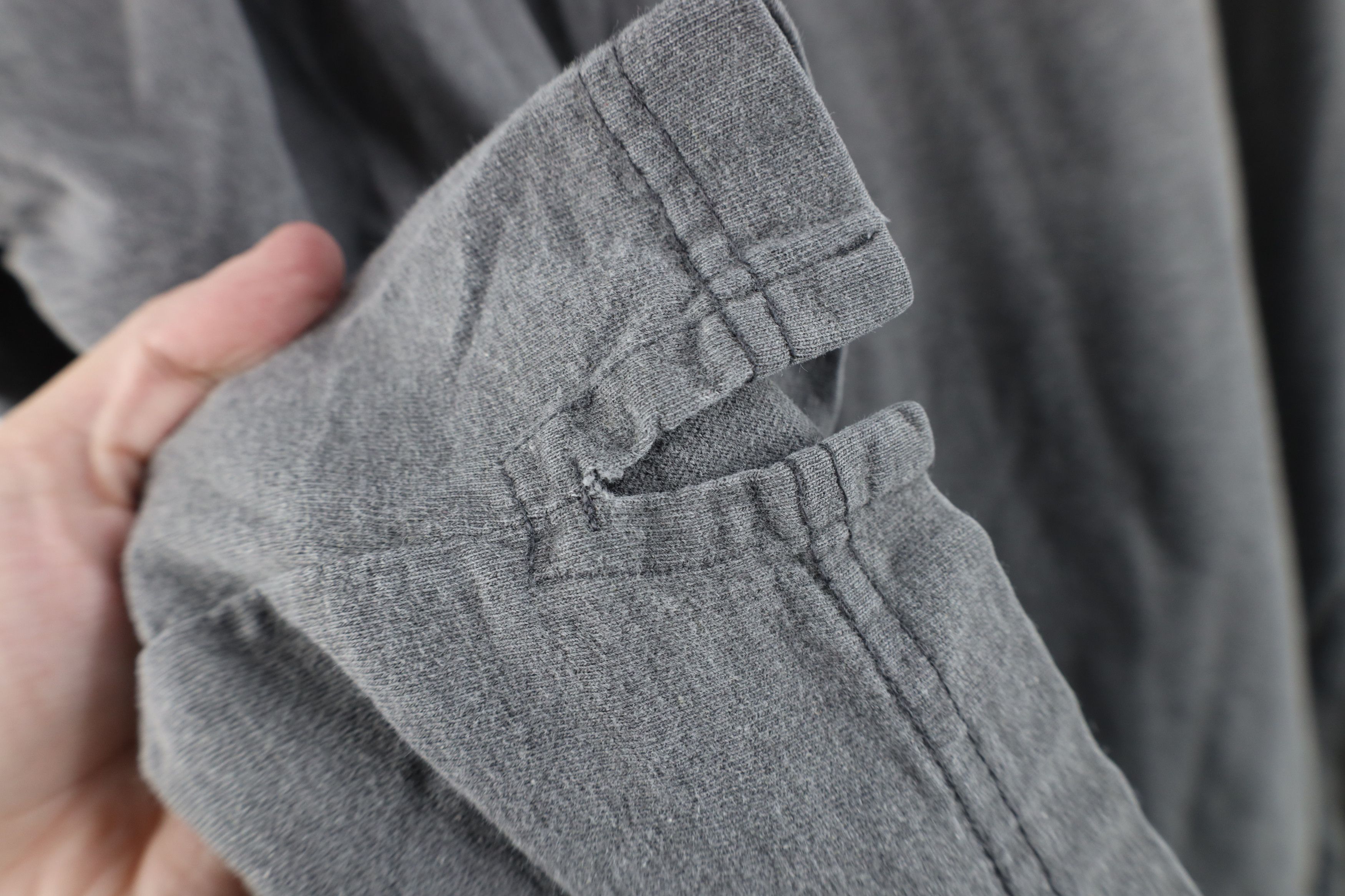 Vintage Vintage 90s Streetwear Stonewash Long Sleeve Henley T-Shirt Size US XL / EU 56 / 4 - 8 Thumbnail