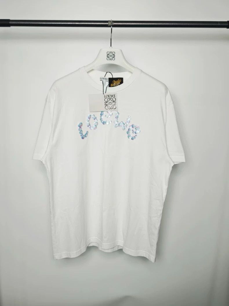 Loewe LOEWE White bubble short sleeve T-shirt Size XS / US 0-2 / IT 36-38 - 1 Thumbnail